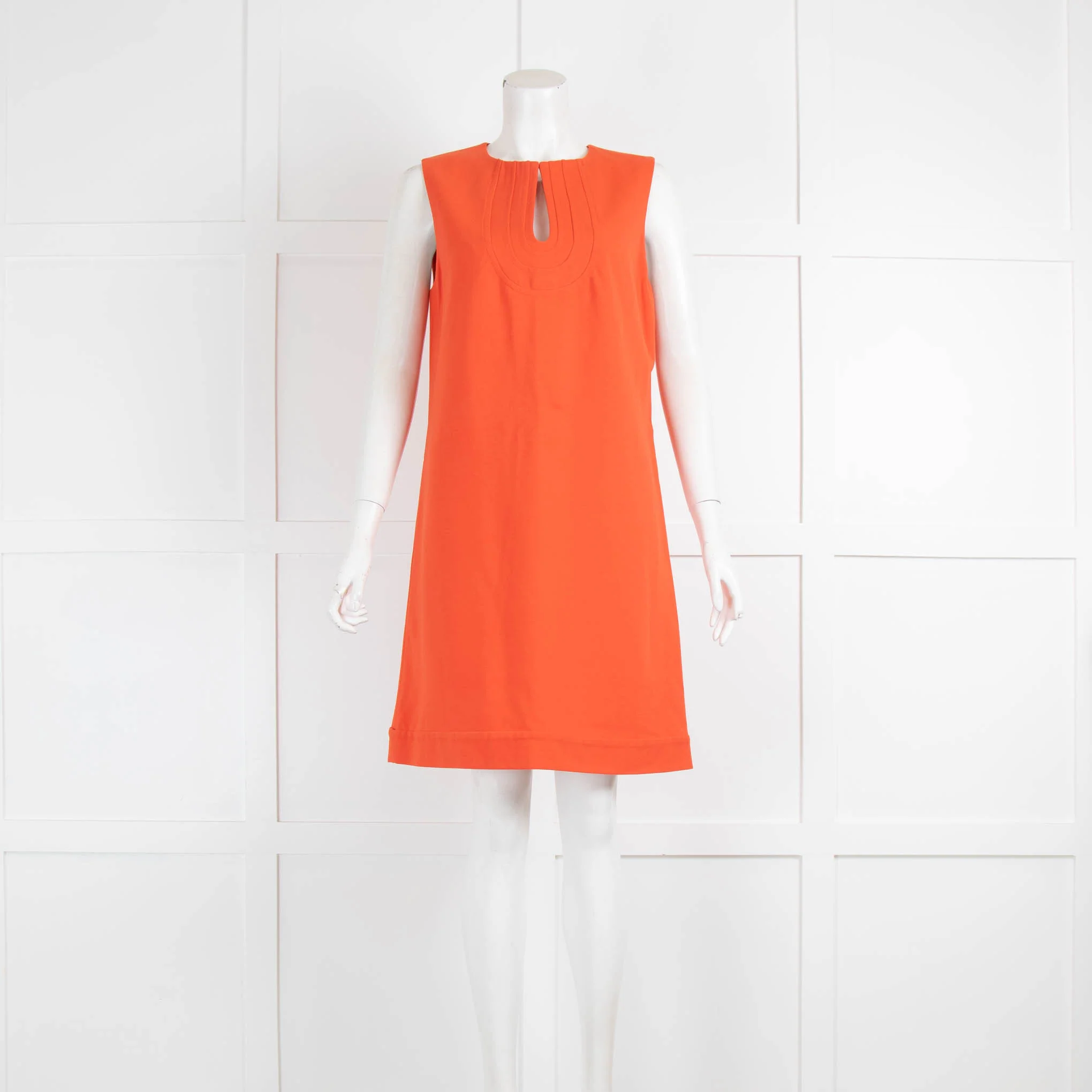Diane Von Furstenberg Orange Dress