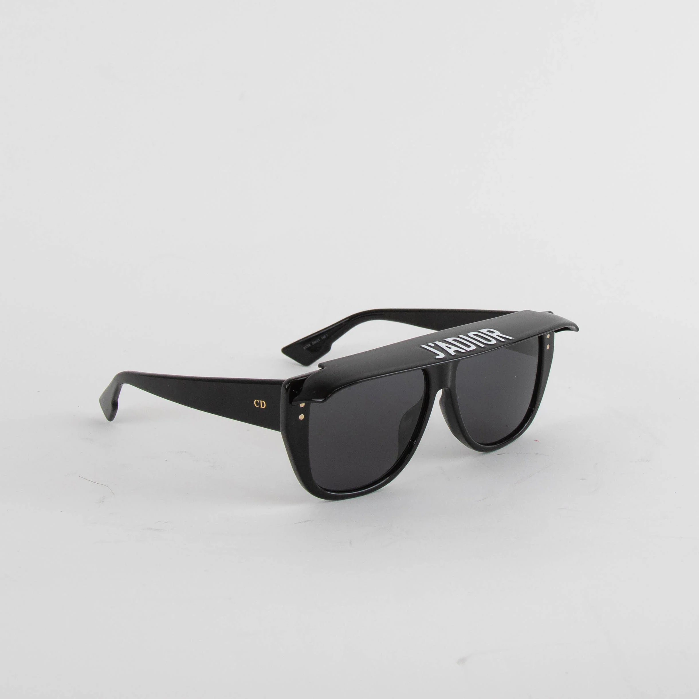Dior Black Club2 Sunglasses with Visor - Image 4
