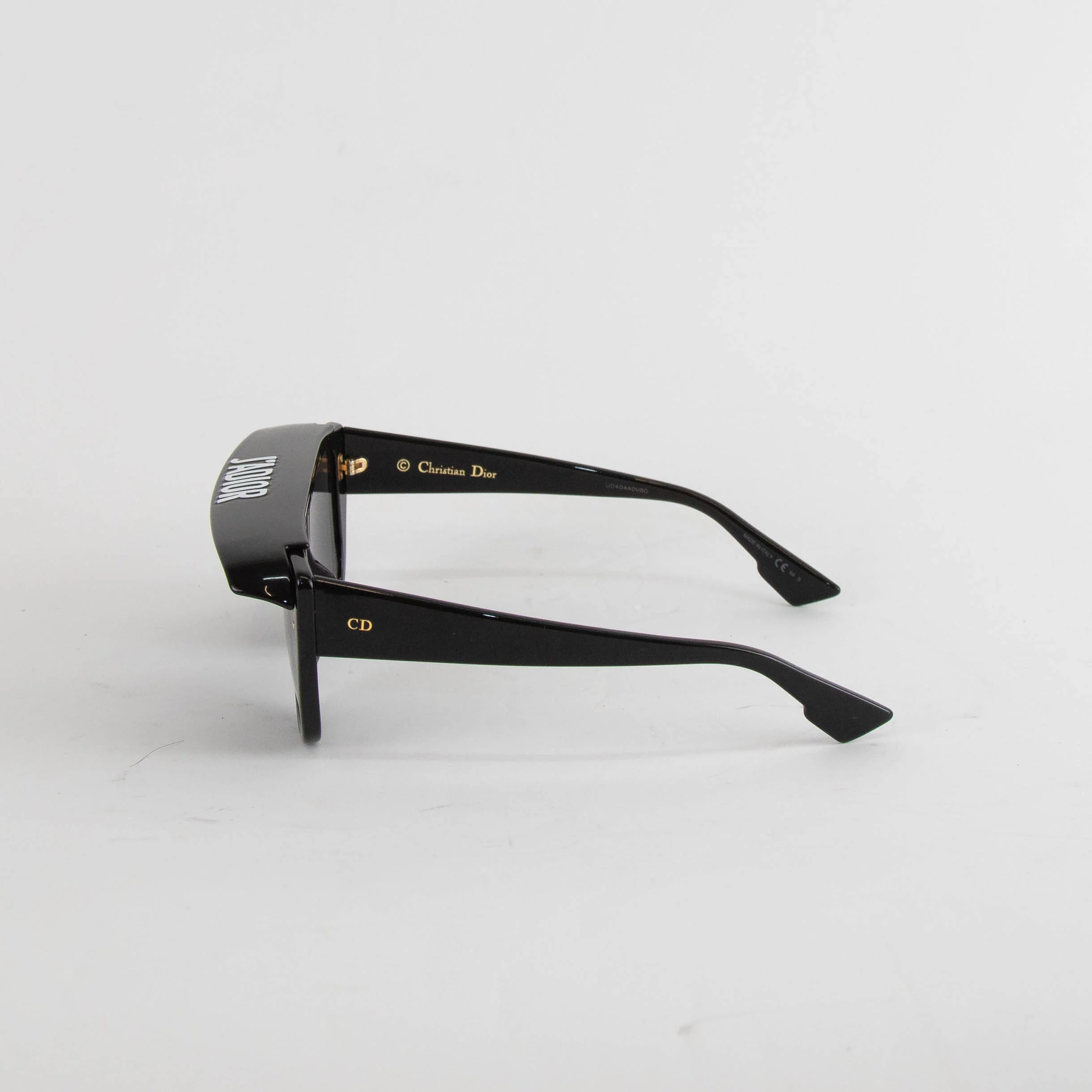 Dior Black Club2 Sunglasses with Visor - Image 7