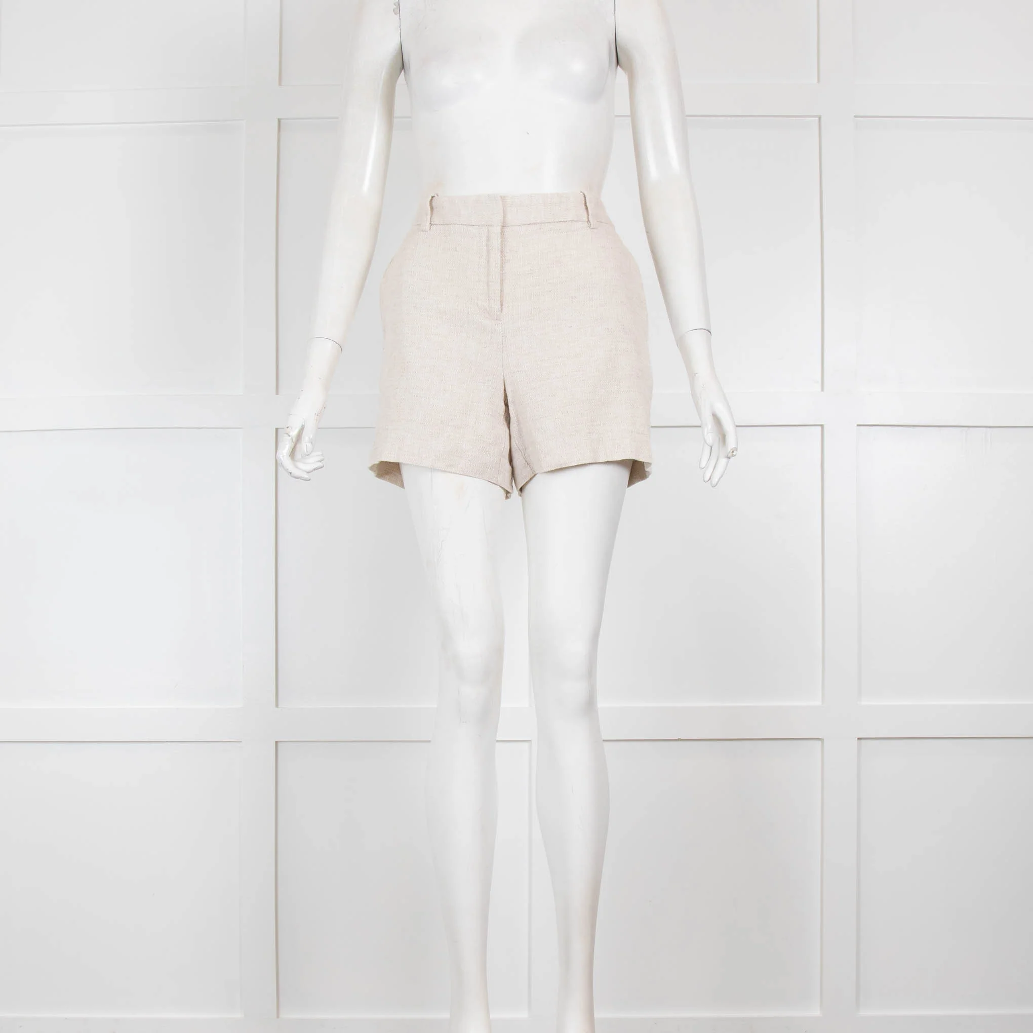 DKNY Beige Knit Shorts