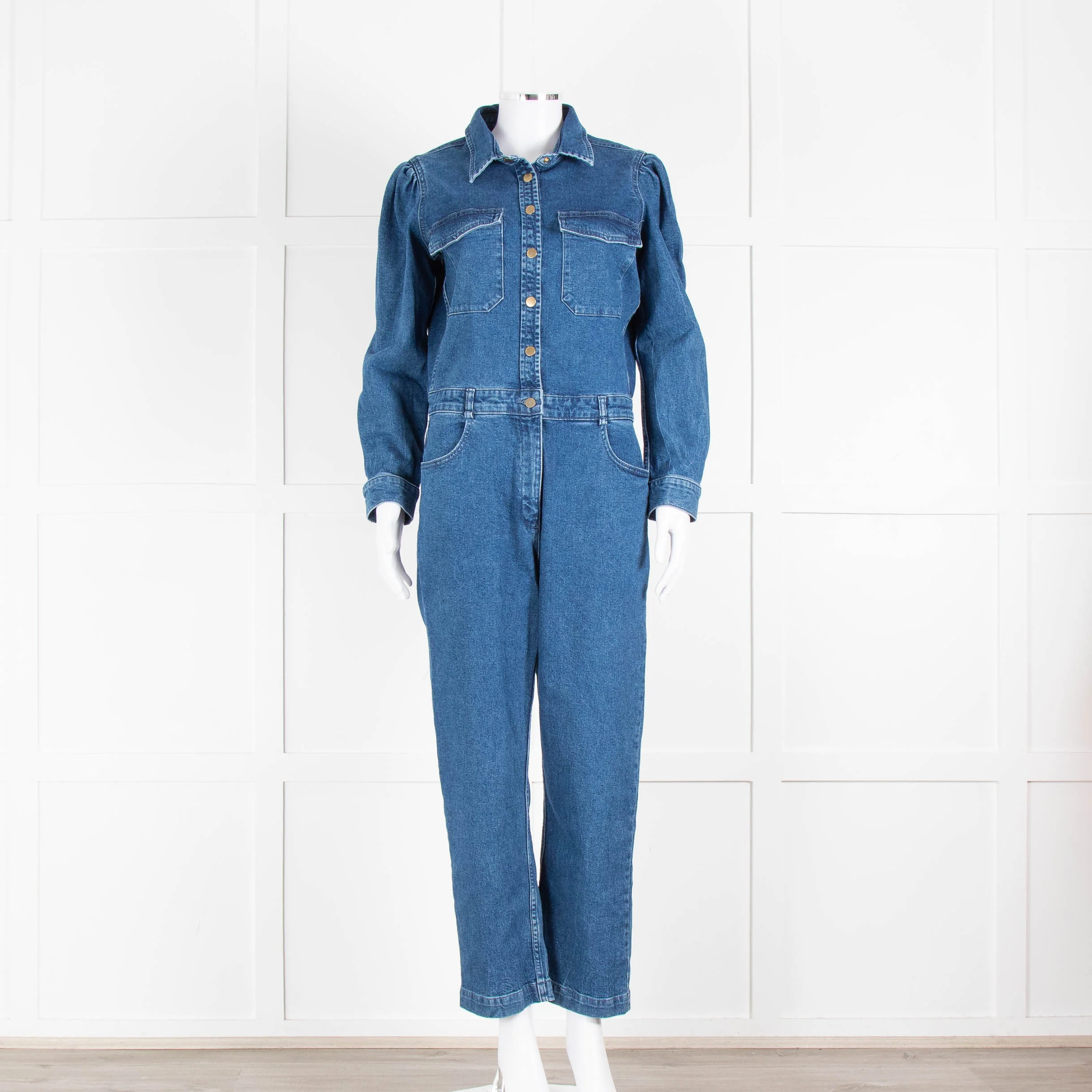 DL1961 Blue Denim Jumpsuit