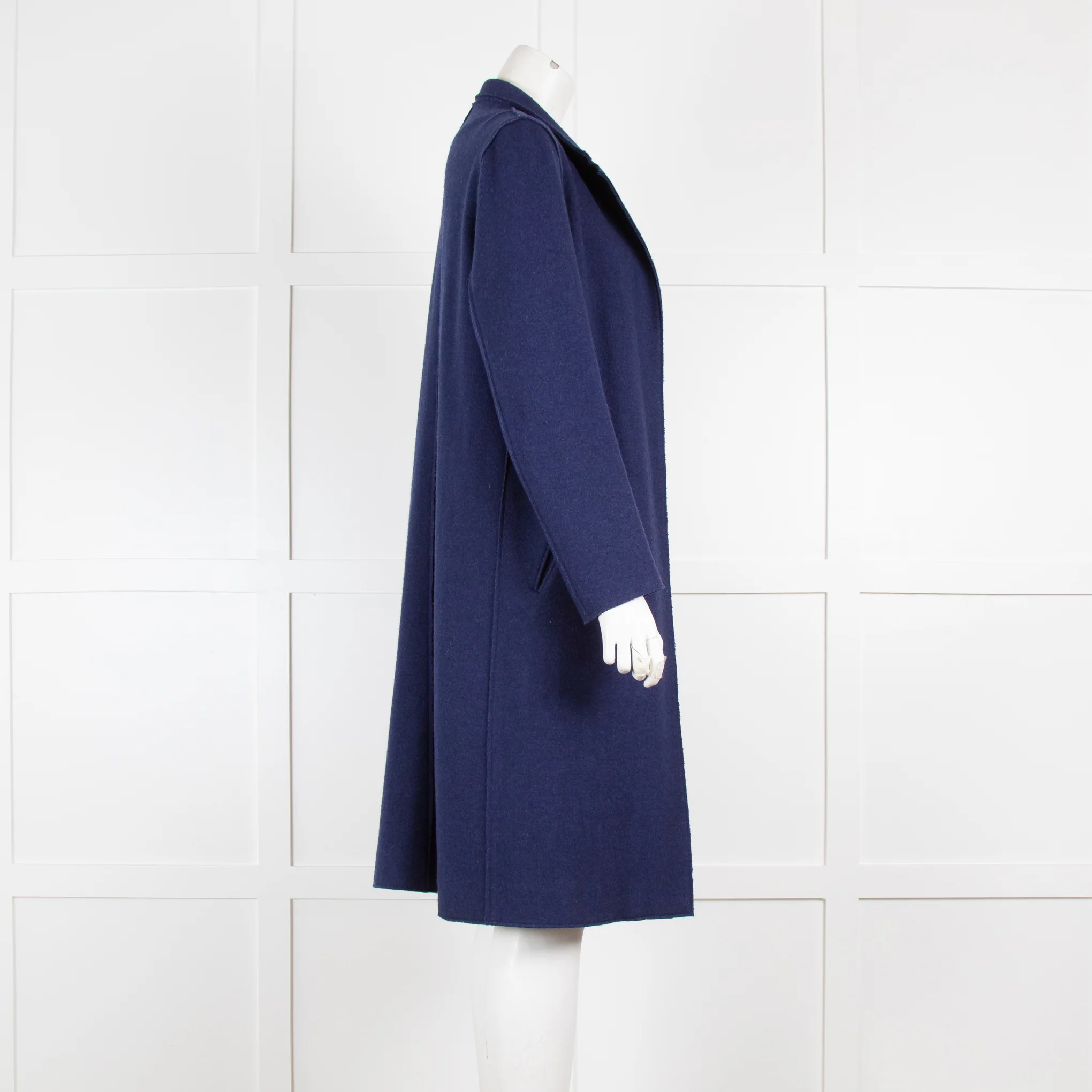Donna Ida Blue Car Coat - Image 2