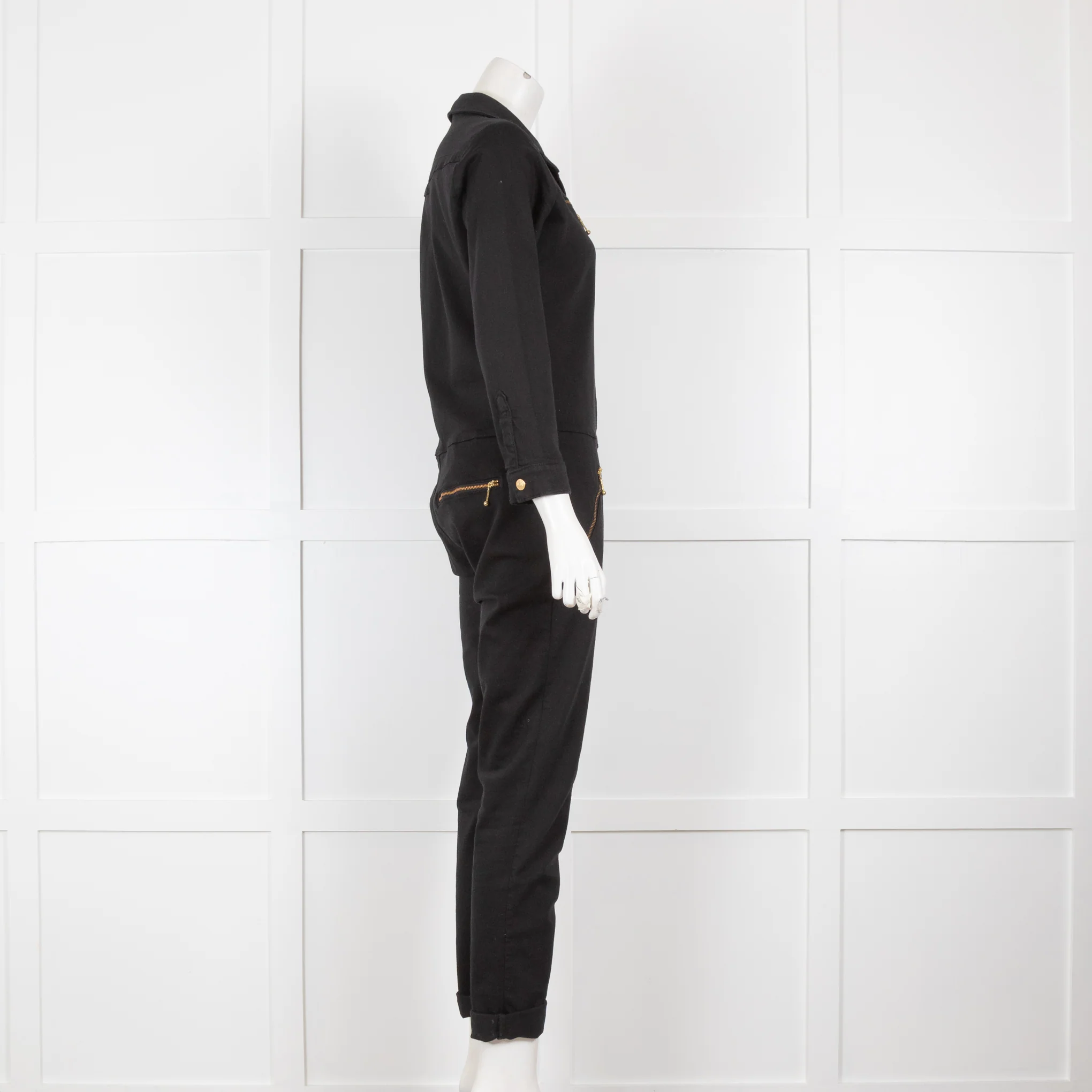 Donna Ida Dolly Black Flight Suit - Image 2