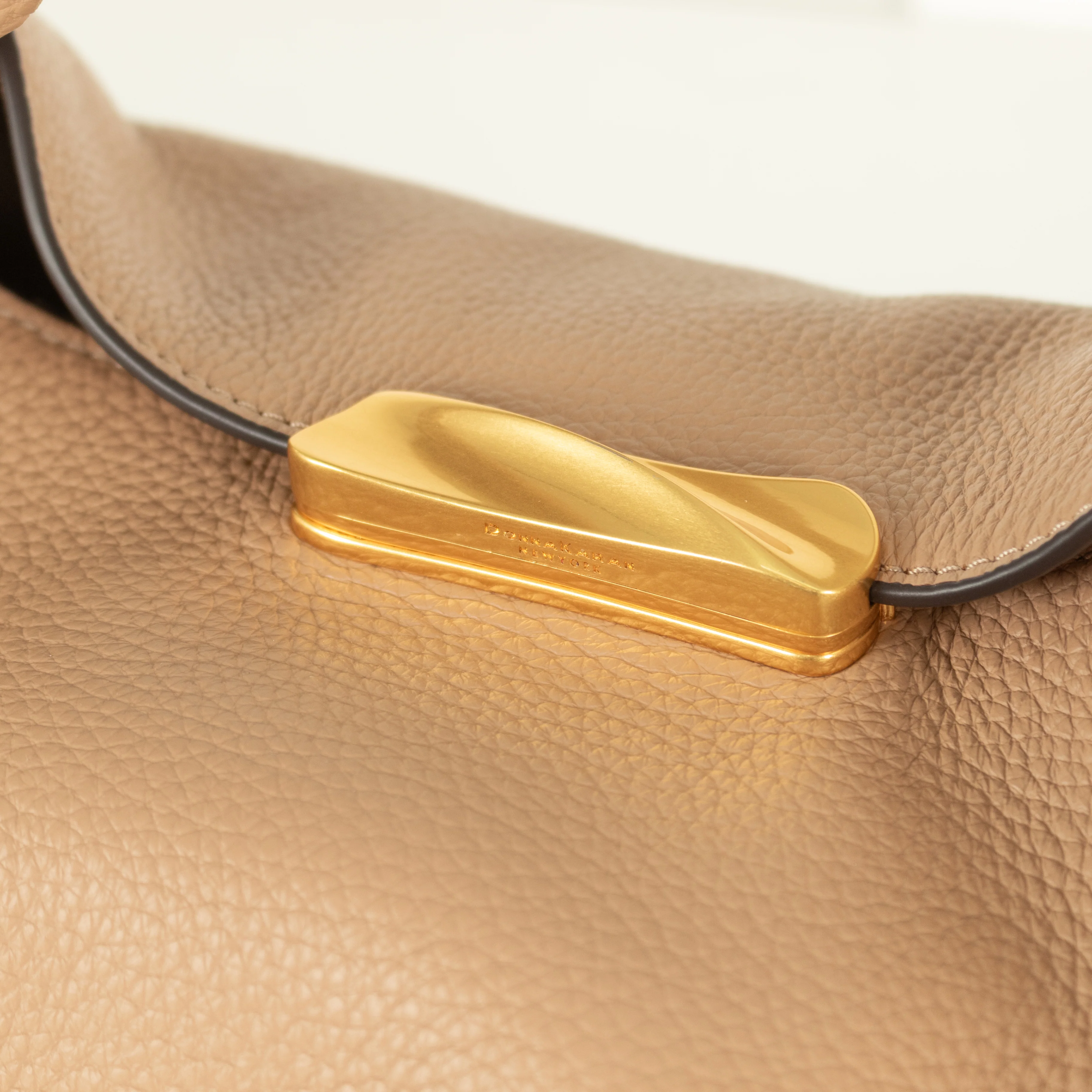 Donna Karan Toasted Almond Amagansett Shoulder Bag - Image 11