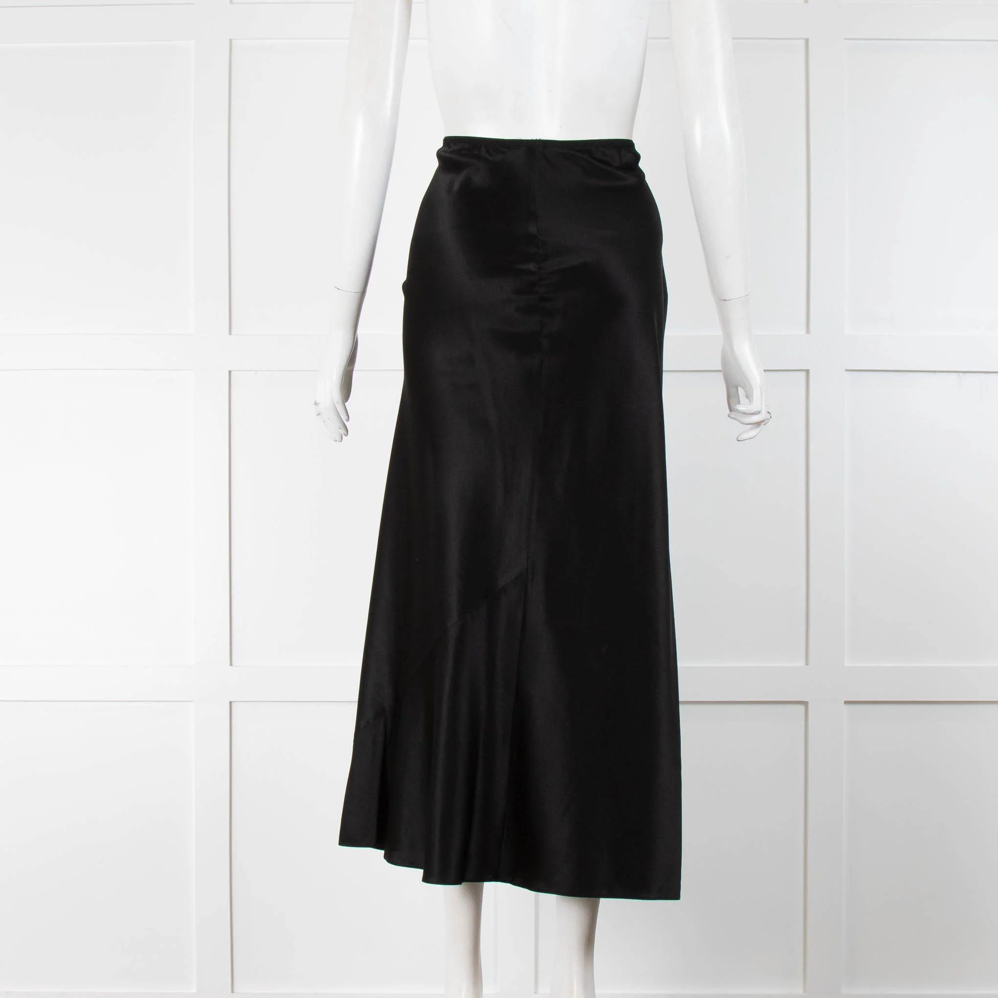 Dorothee Schumacher Black Satin Feel Slip Skirt - Image 3