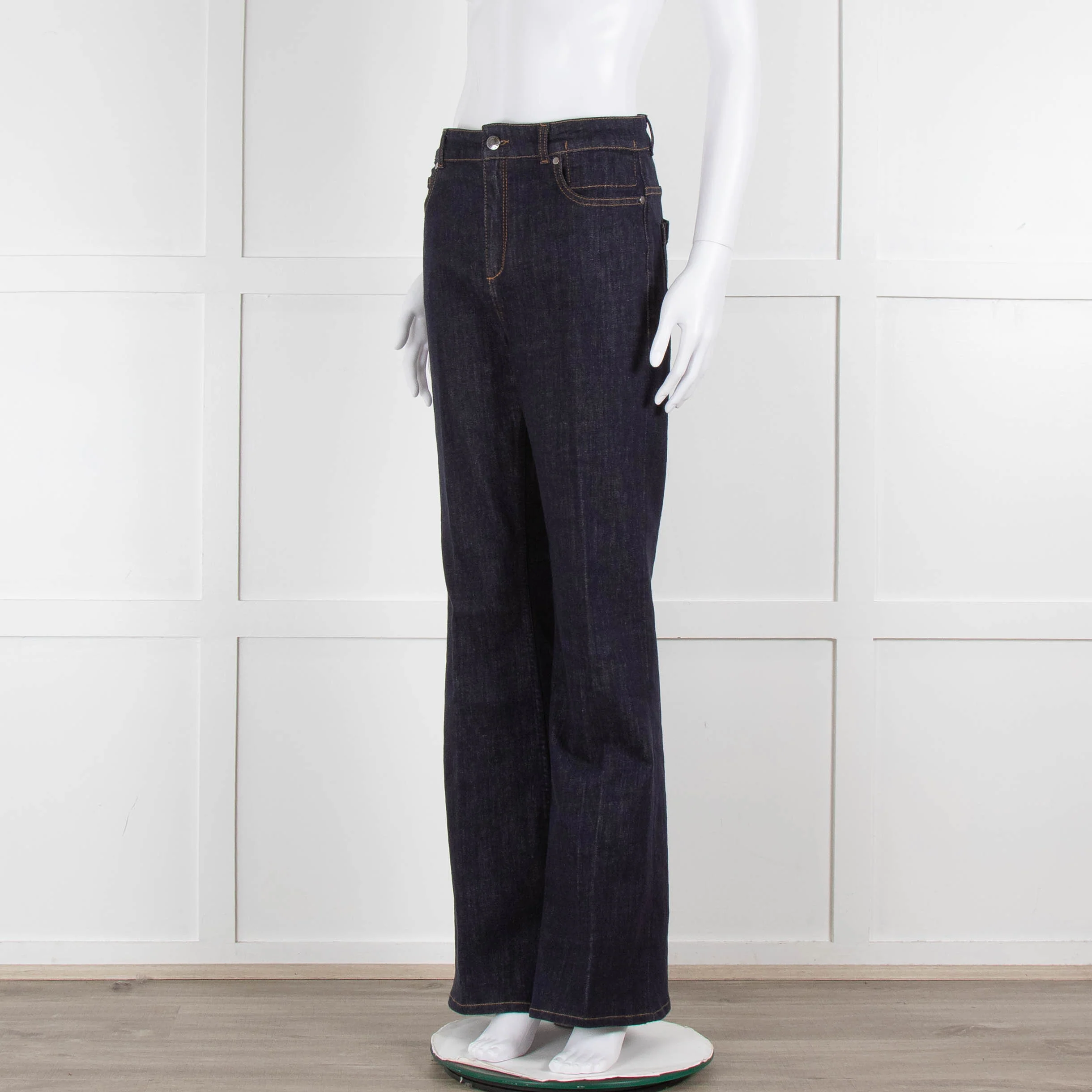 Dorothee Schumacher Blue Denim Boot Cut Jeans - Image 8