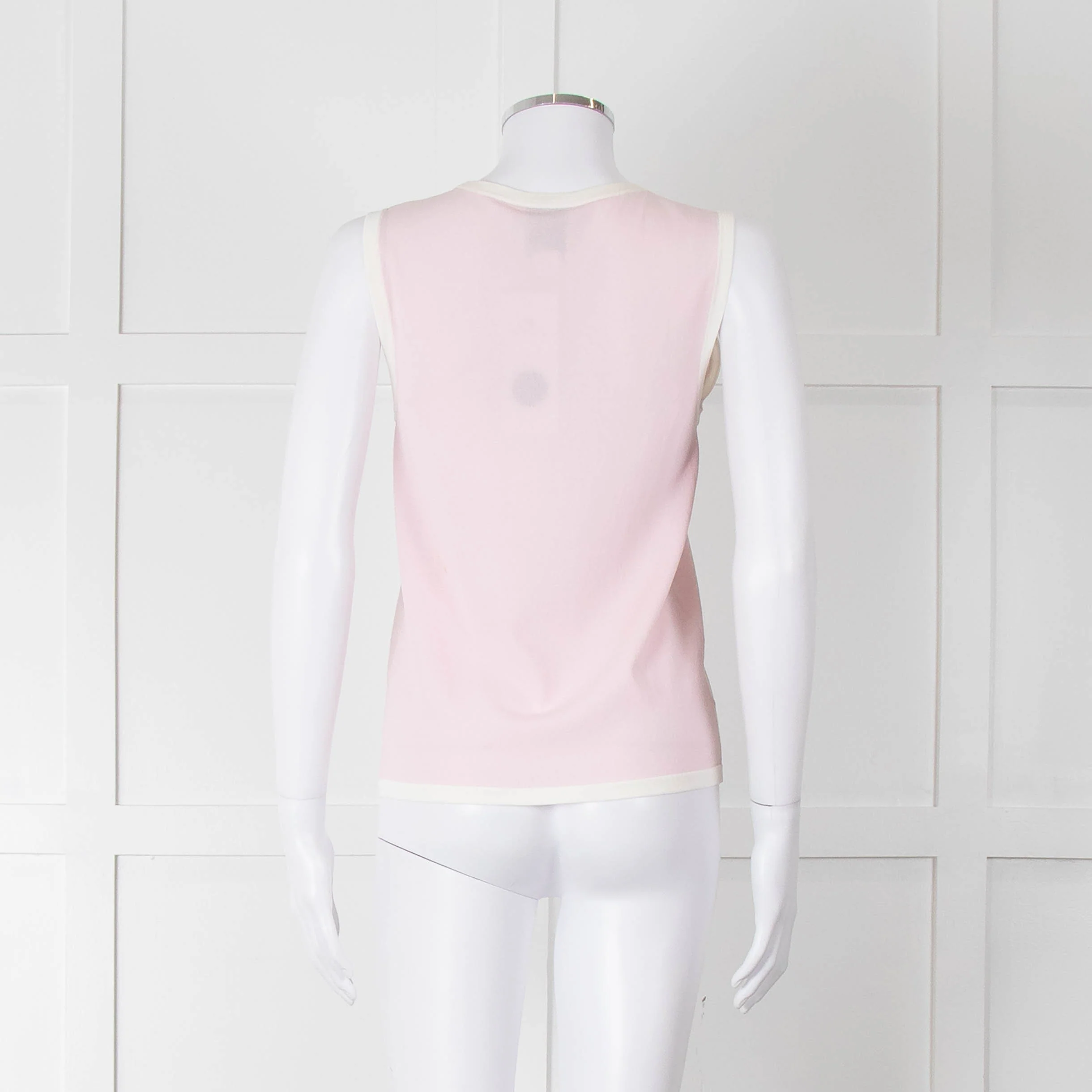 Edward Archour Paris Pink Sleeveless Top - Image 5
