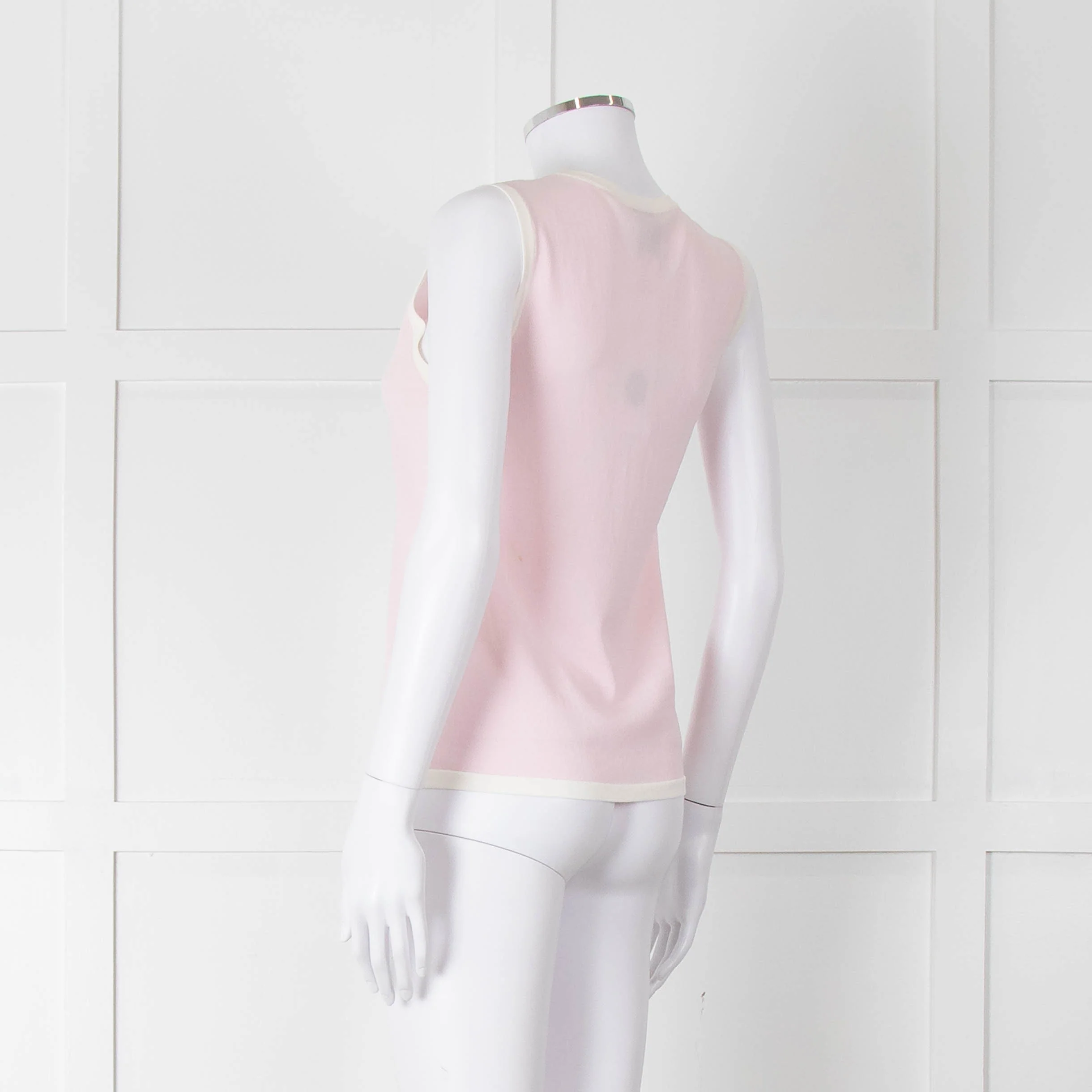 Edward Archour Paris Pink Sleeveless Top - Image 6