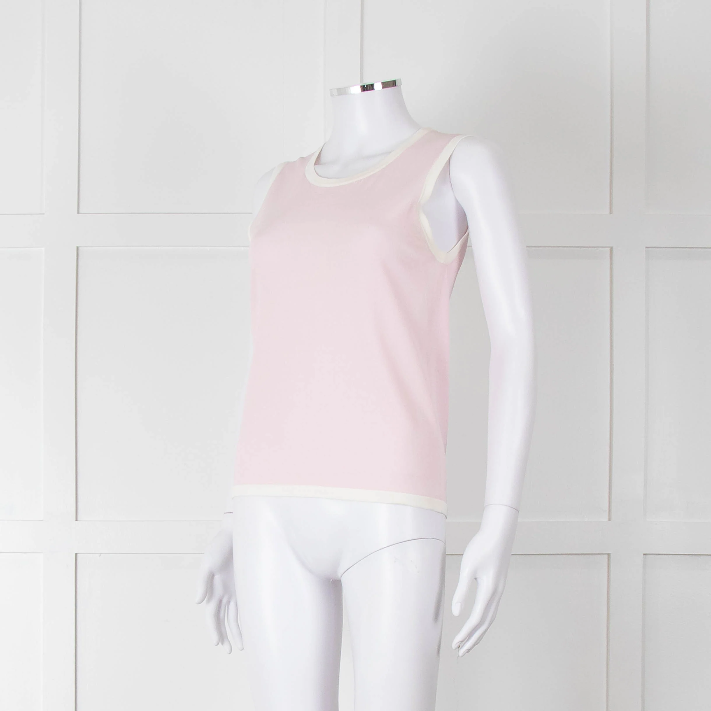 Edward Archour Paris Pink Sleeveless Top - Image 8