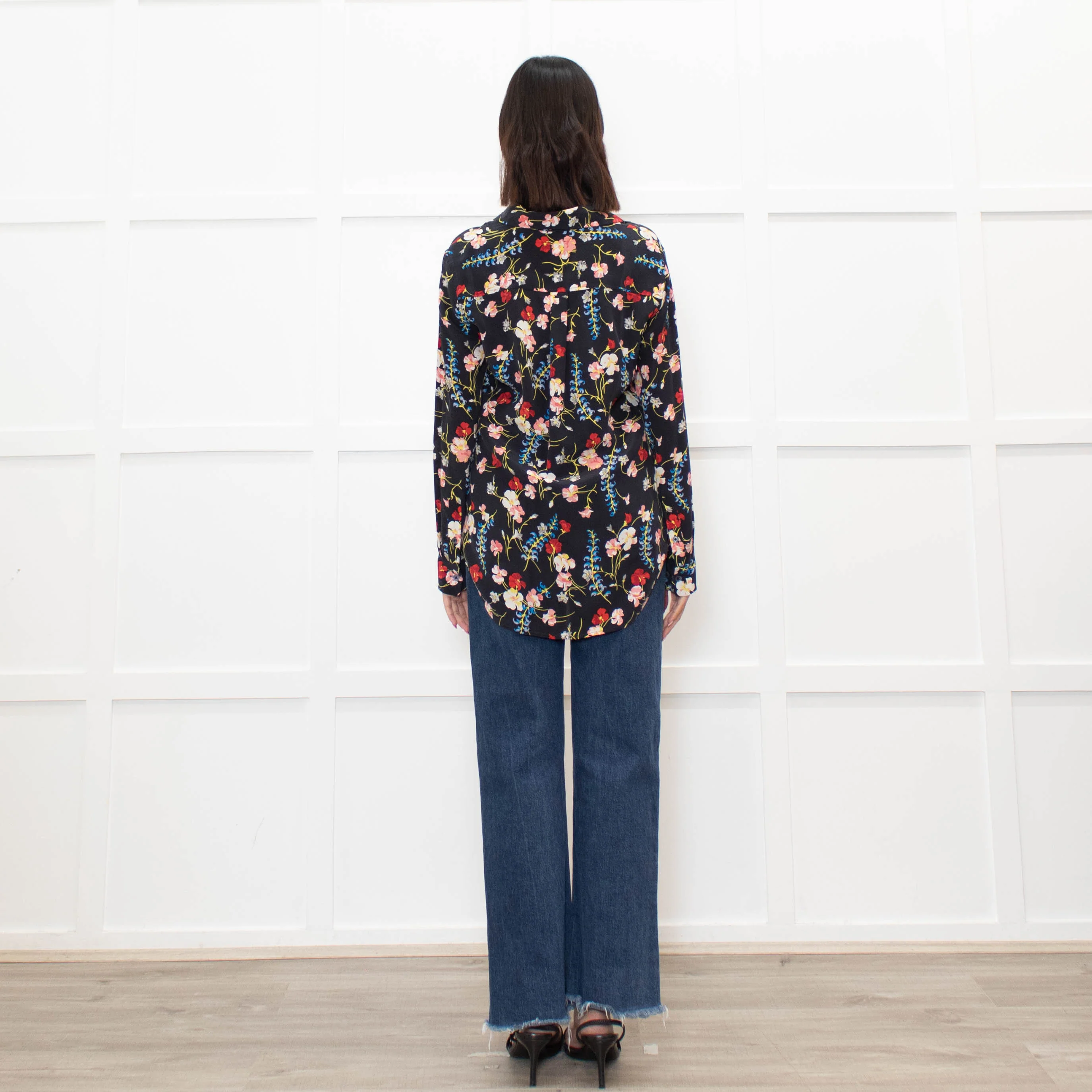 Equipment Multicoloured Floral Blouse - Image 5