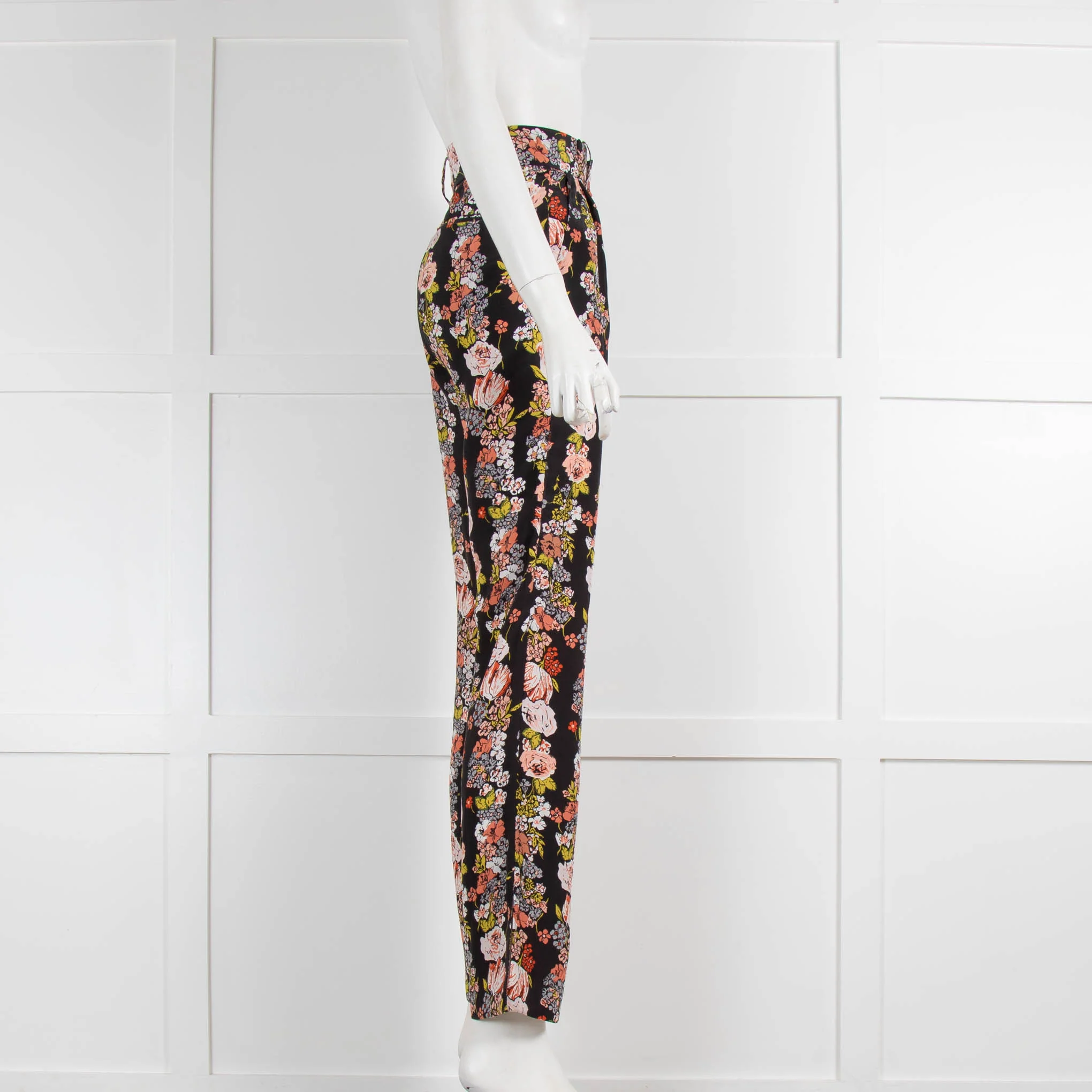 Equipment Silk Floral Cigarette Trousers - Image 2