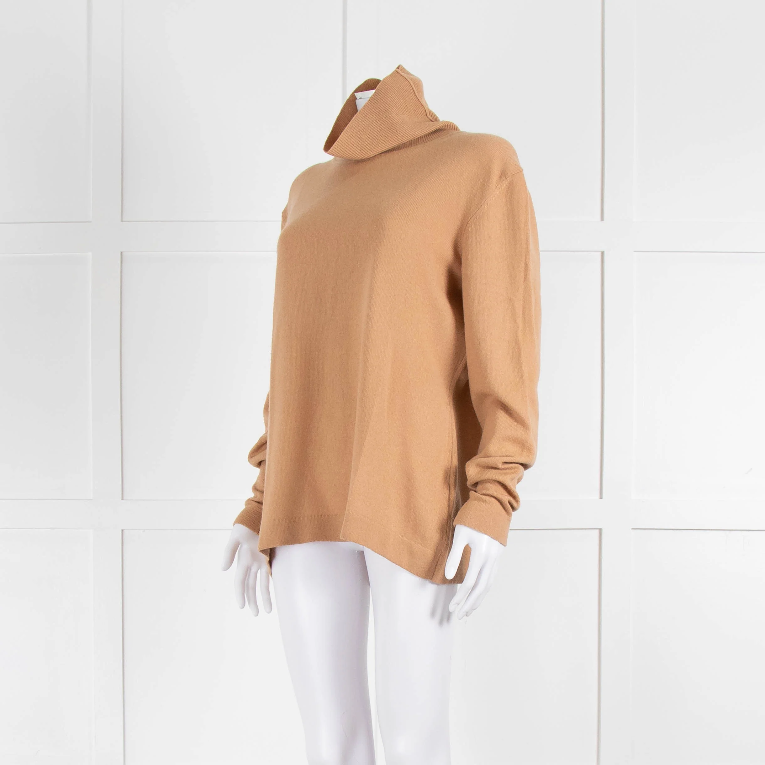 Escada Camel Roll Neck Jumper - Image 8