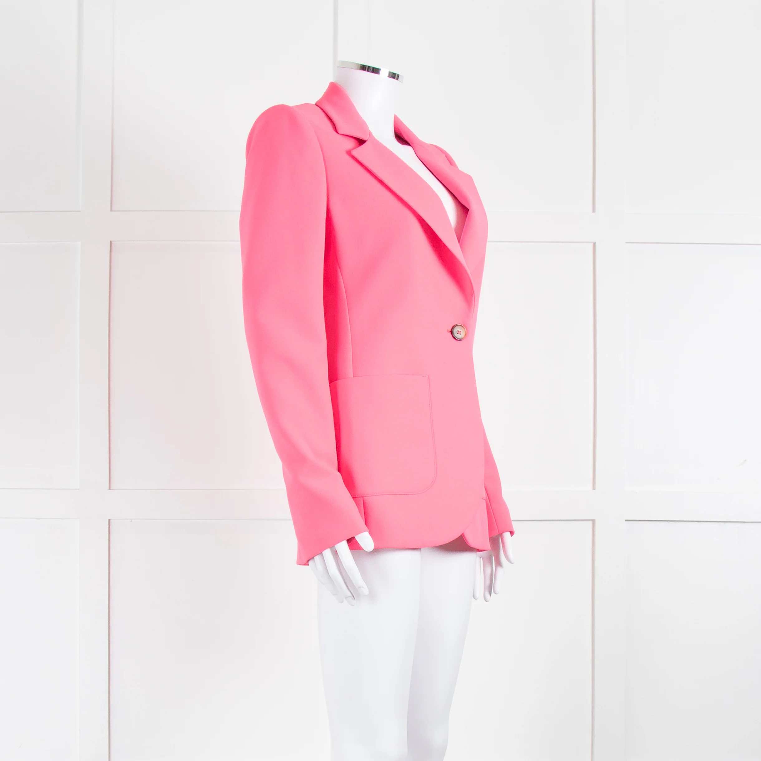 Essential Antwerp Bright Pink Single Breasted Jacket - Image 2