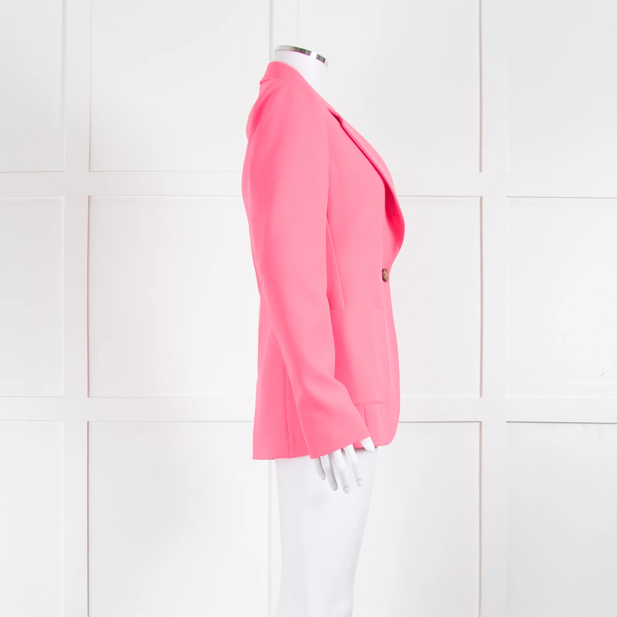 Essential Antwerp Bright Pink Single Breasted Jacket - Image 3