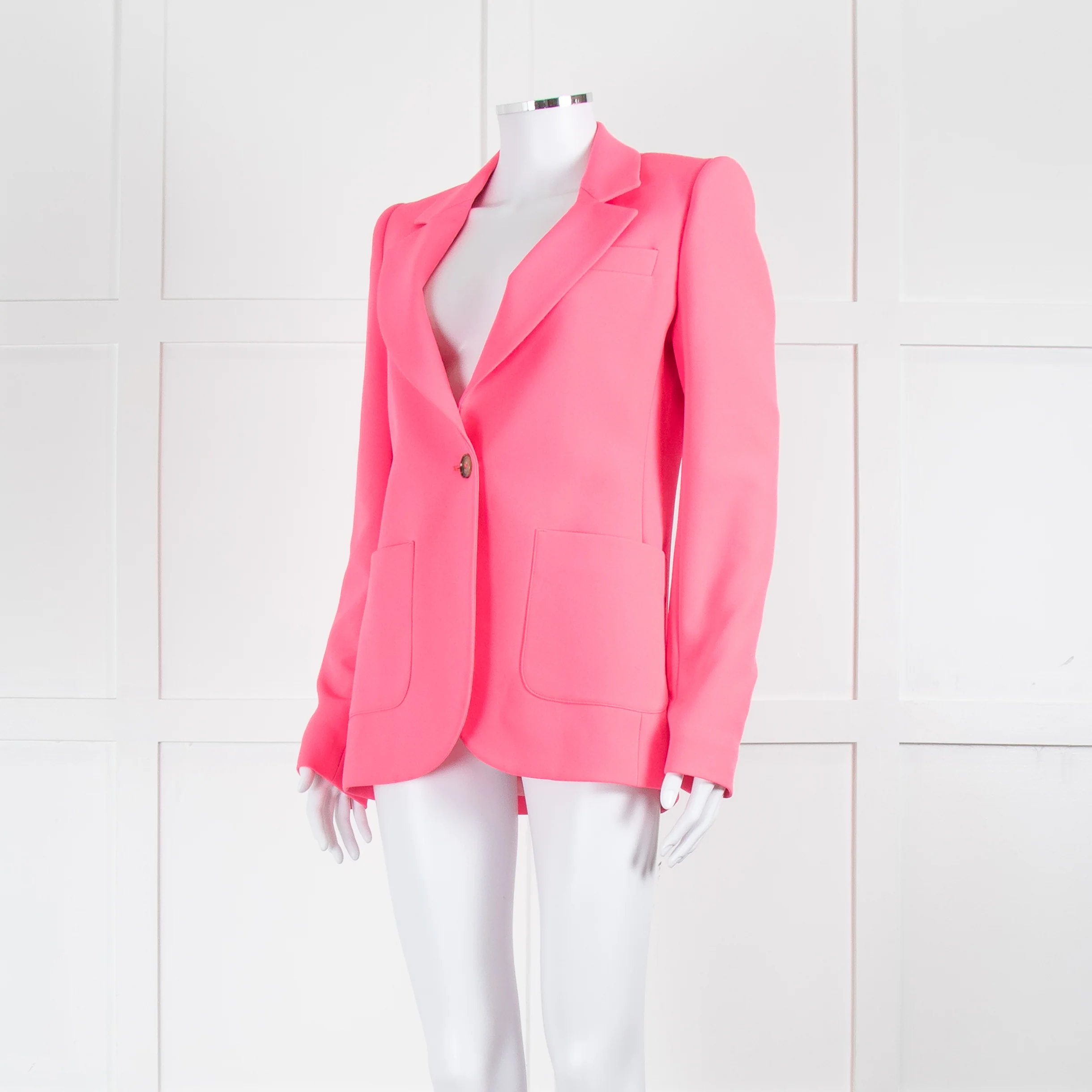 Essential Antwerp Bright Pink Single Breasted Jacket - Image 8
