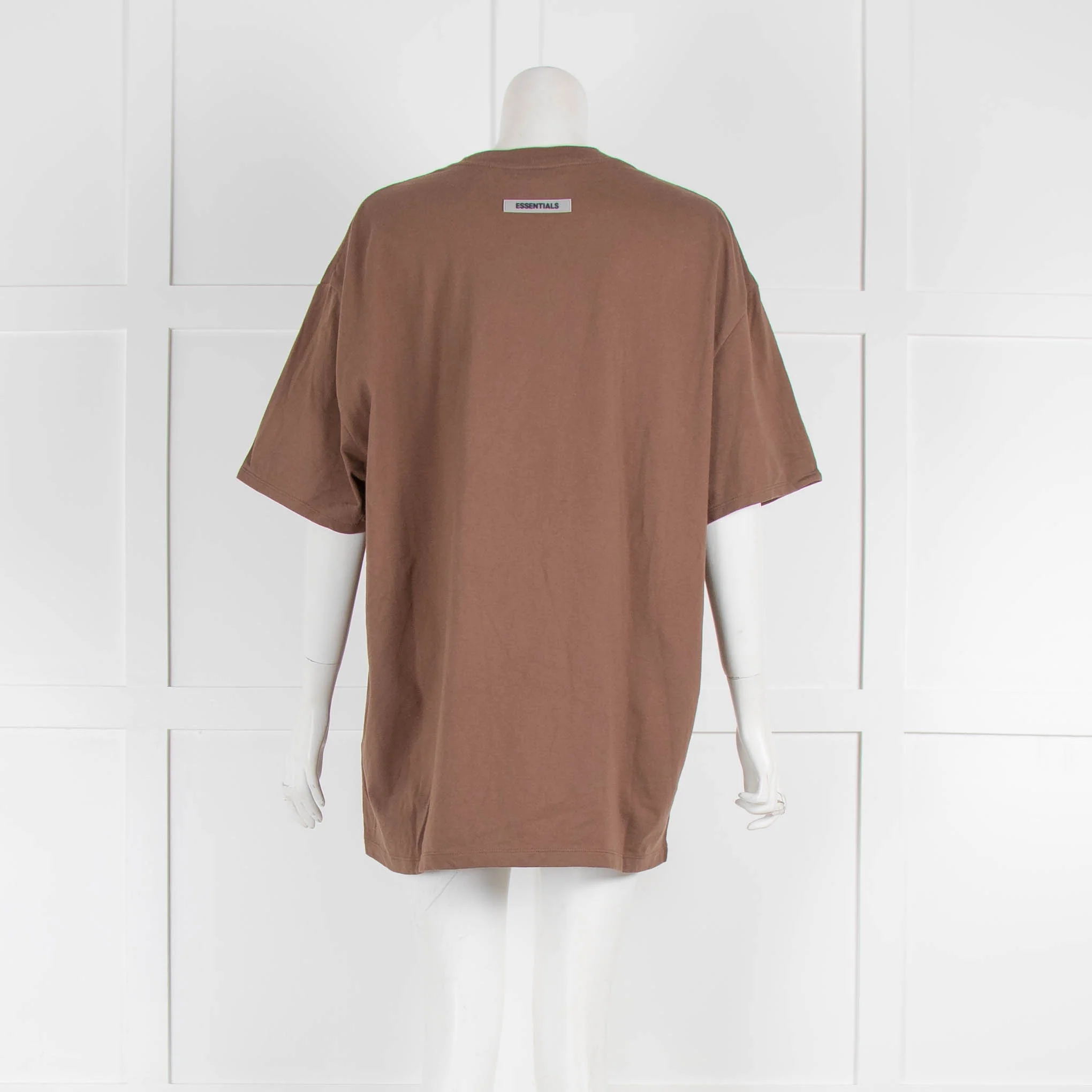 Essentials Brown Short Sleeved T-Shirt - Image 3