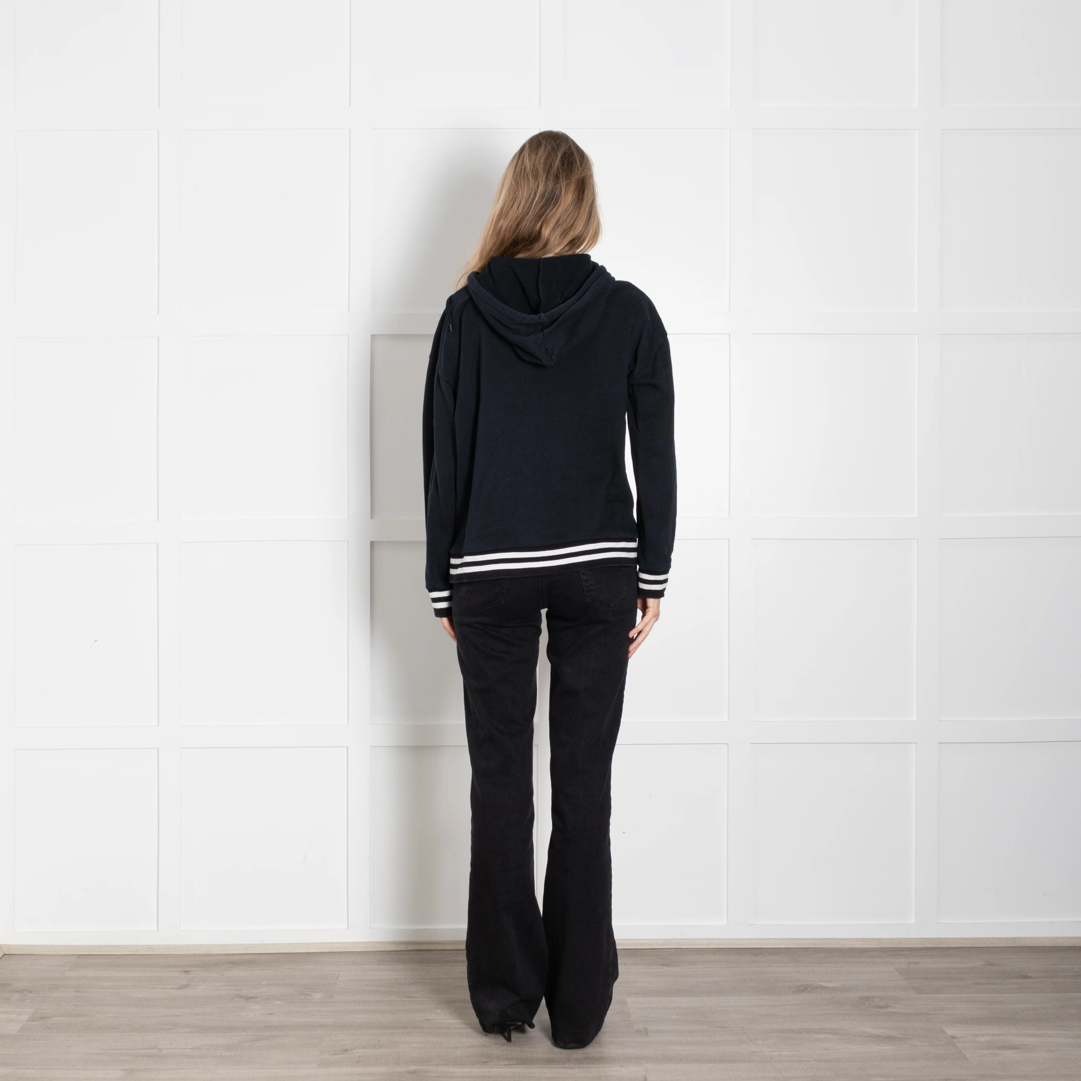 Etre Cecile Je Parle Francais Navy Hoodie - Image 5