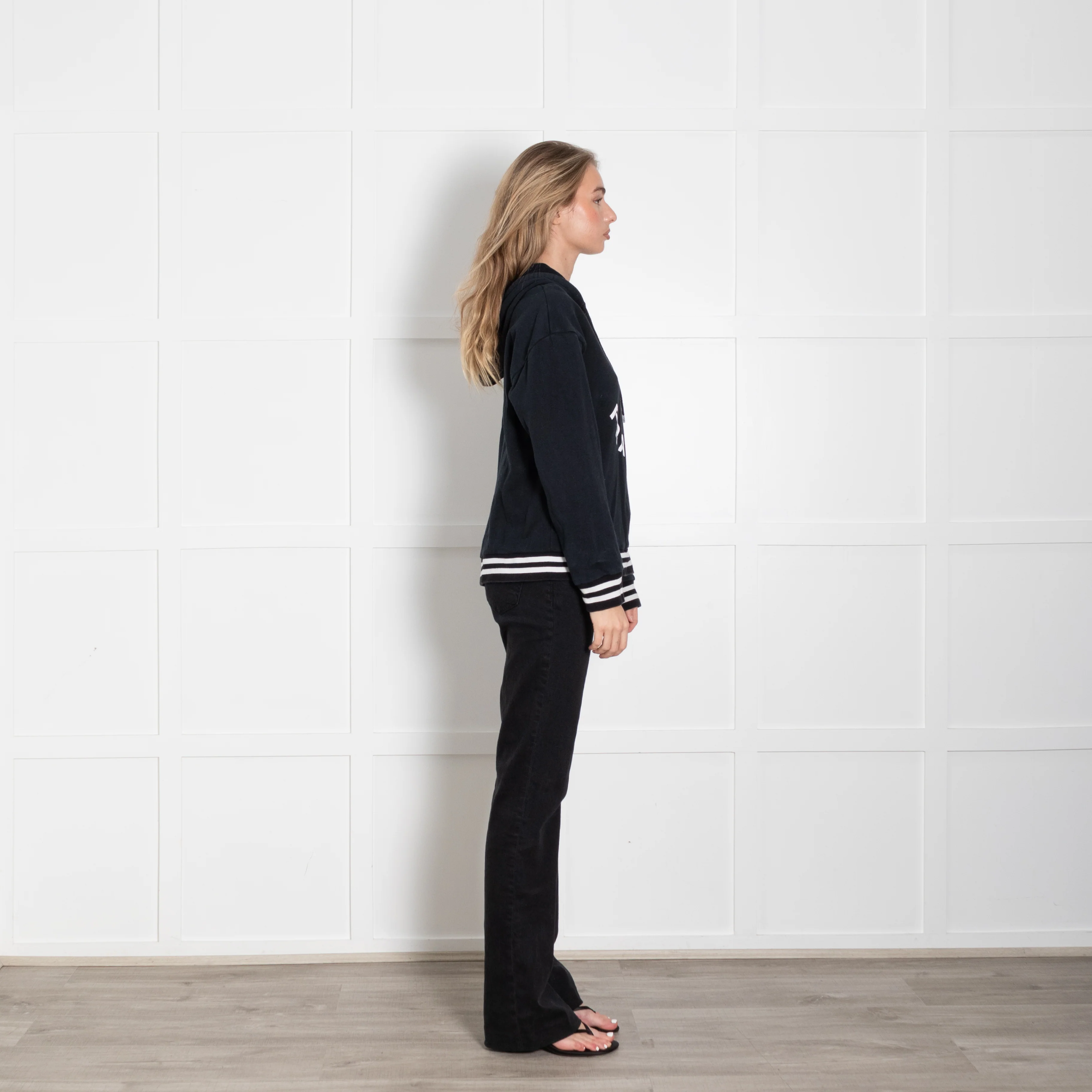 Etre Cecile Je Parle Francais Navy Hoodie - Image 6