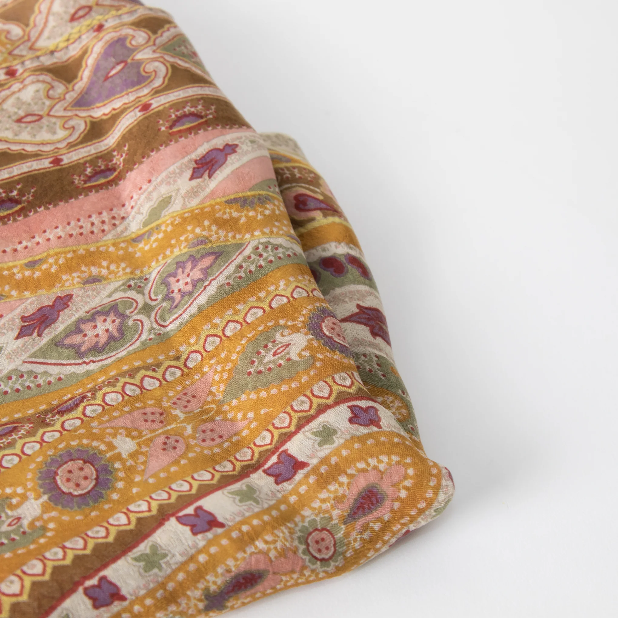 Etro Brown Paisley Scarf - Image 3