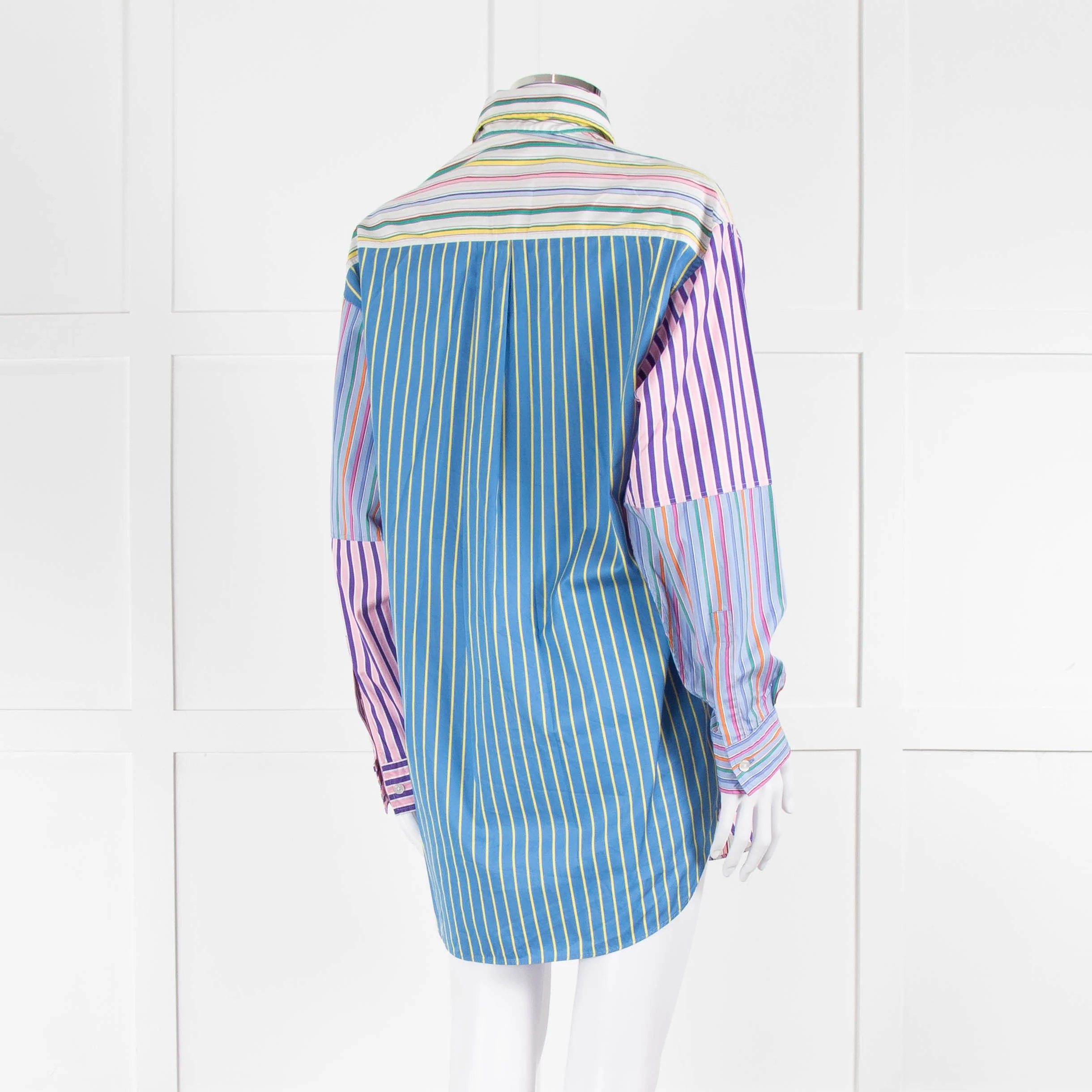 Etro Multi Stipe Oversized Shirt - Image 4