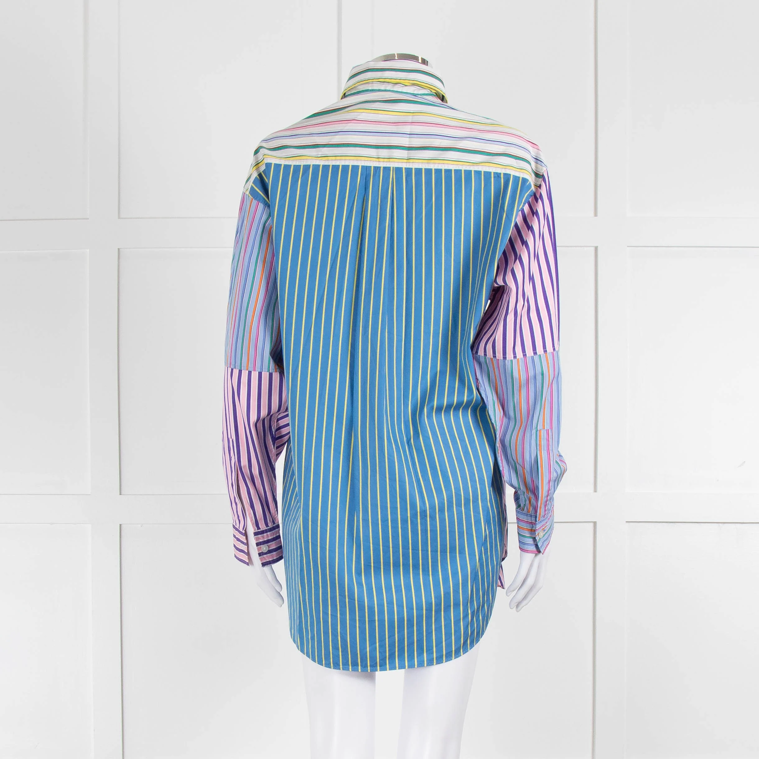 Etro Multi Stipe Oversized Shirt - Image 5