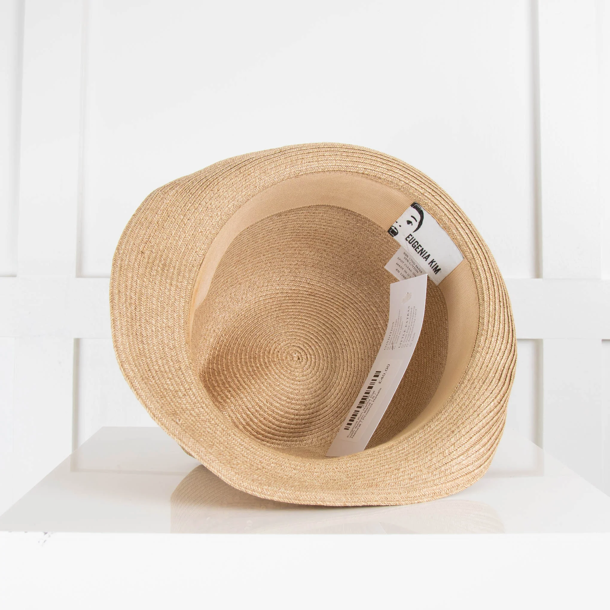 Eugenia Kim Raffia Hat with Sequin Band - Image 3
