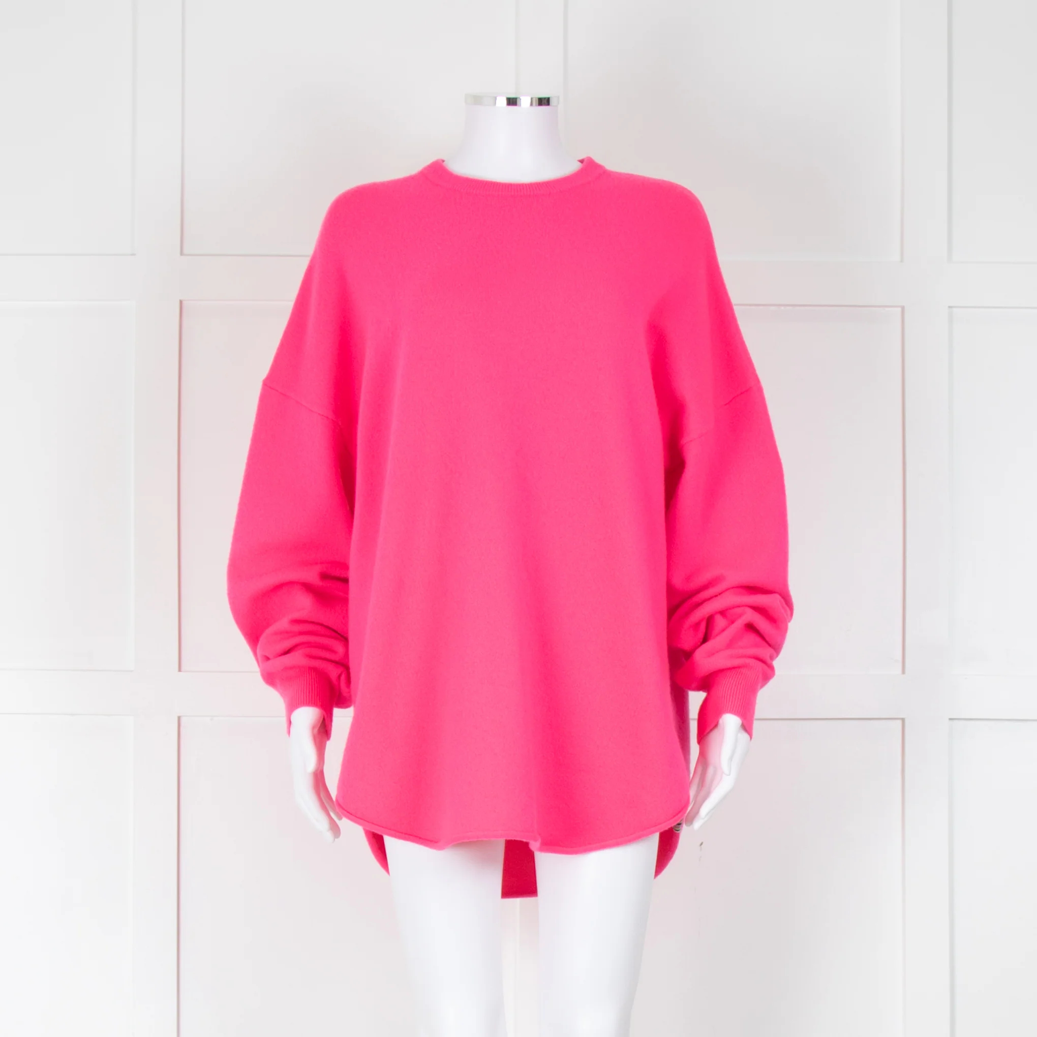 Extreme Cashmere Neon Pink Cashmere Jumper