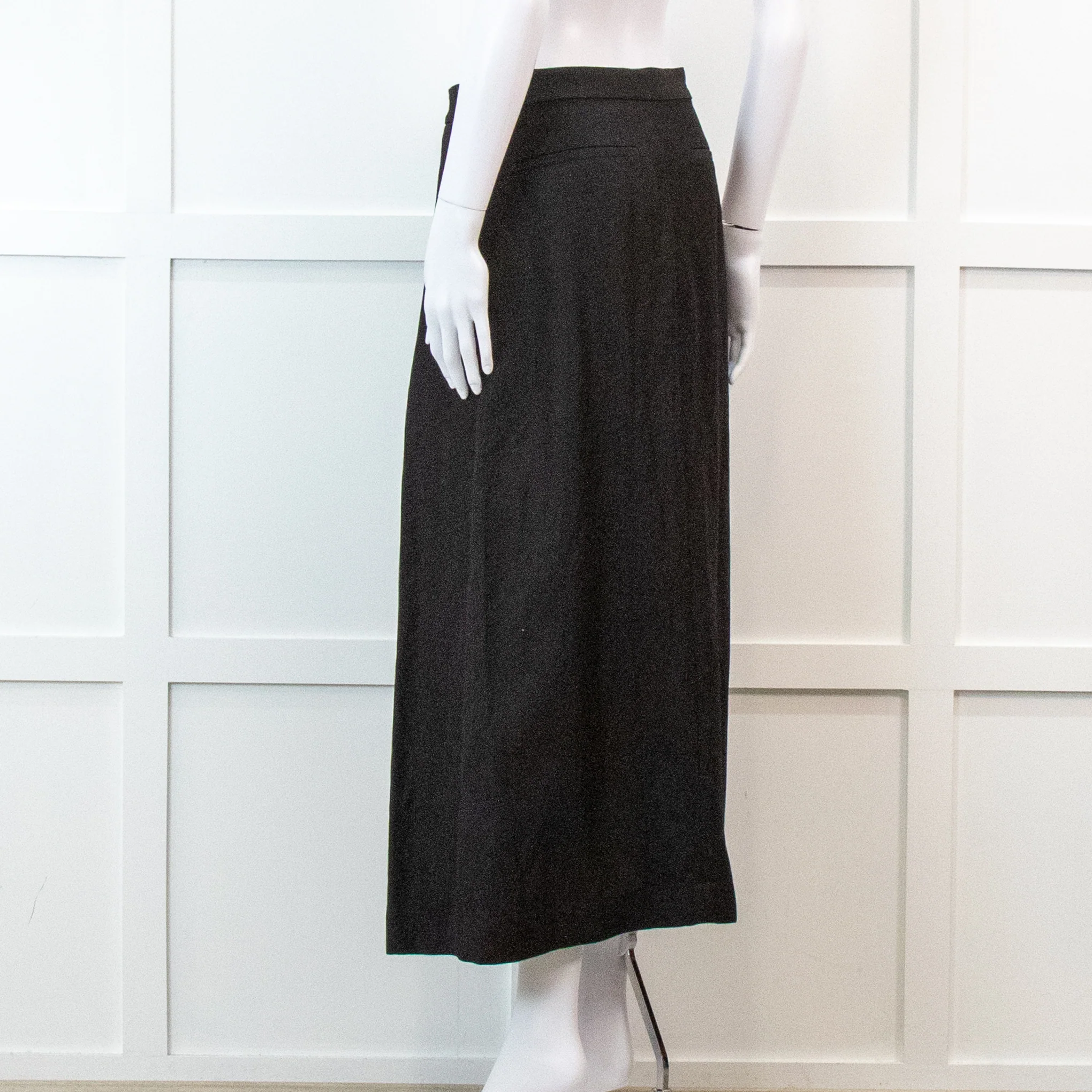 Fabiana Filippi Black Linen Skirt - Image 6