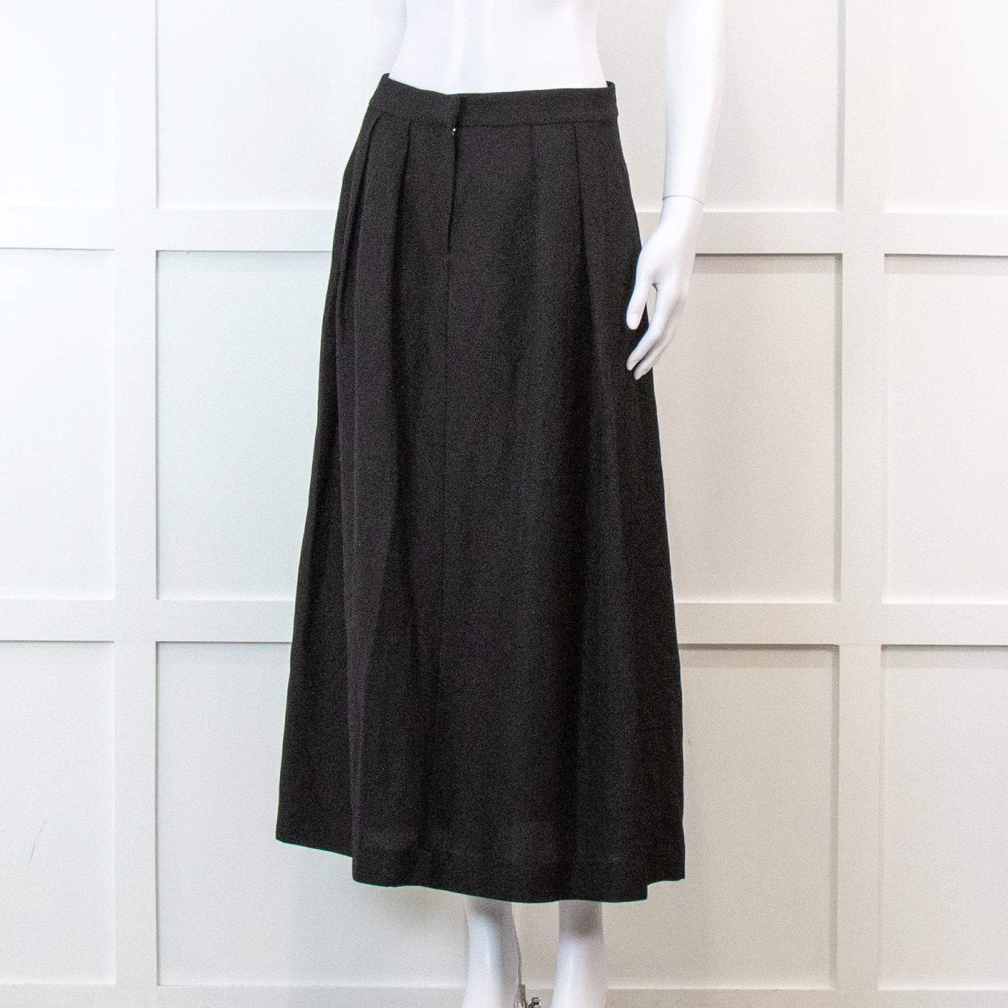 Fabiana Filippi Black Linen Skirt - Image 8