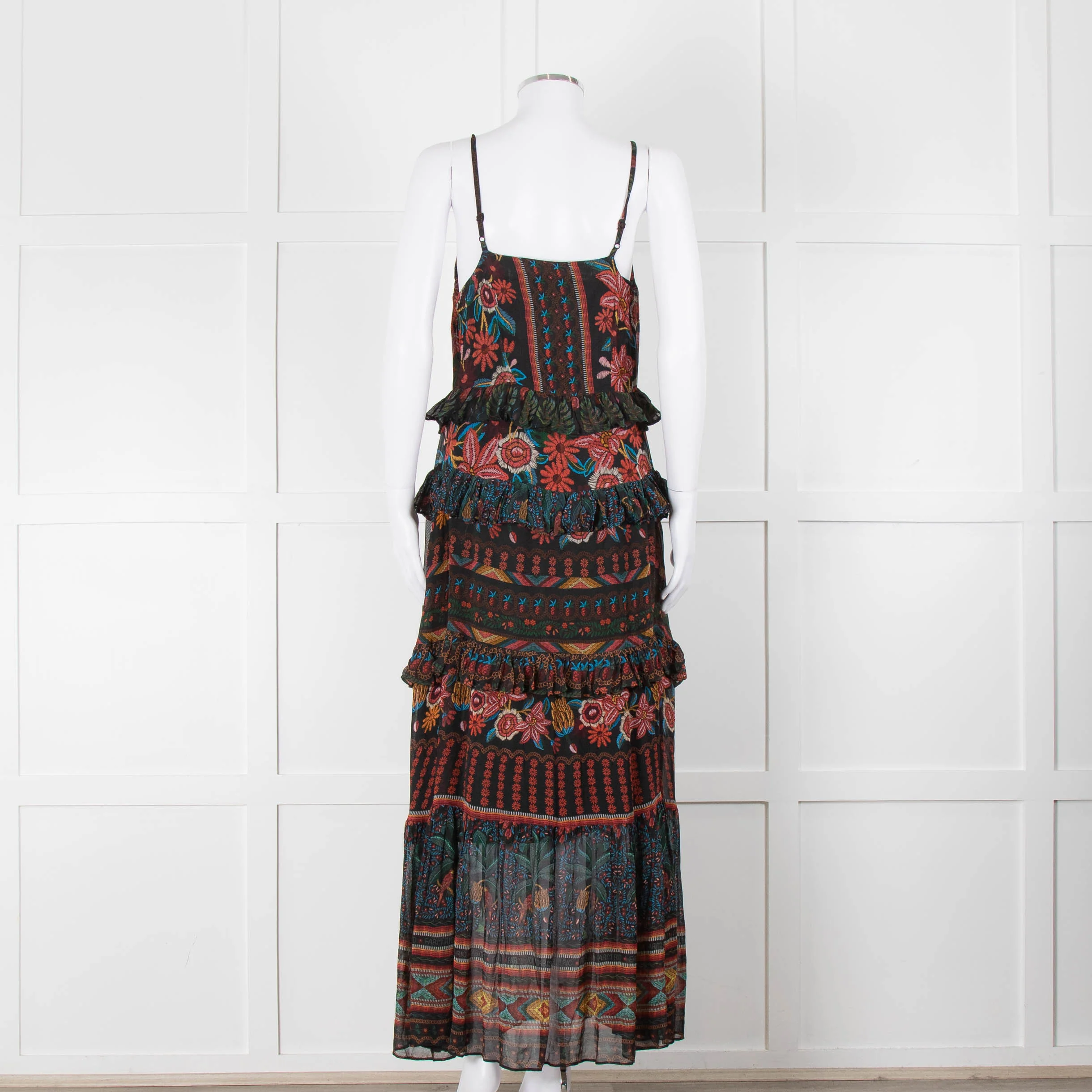 Farm Rio Fruit Paradise Tiered Maxi Dress - Image 5