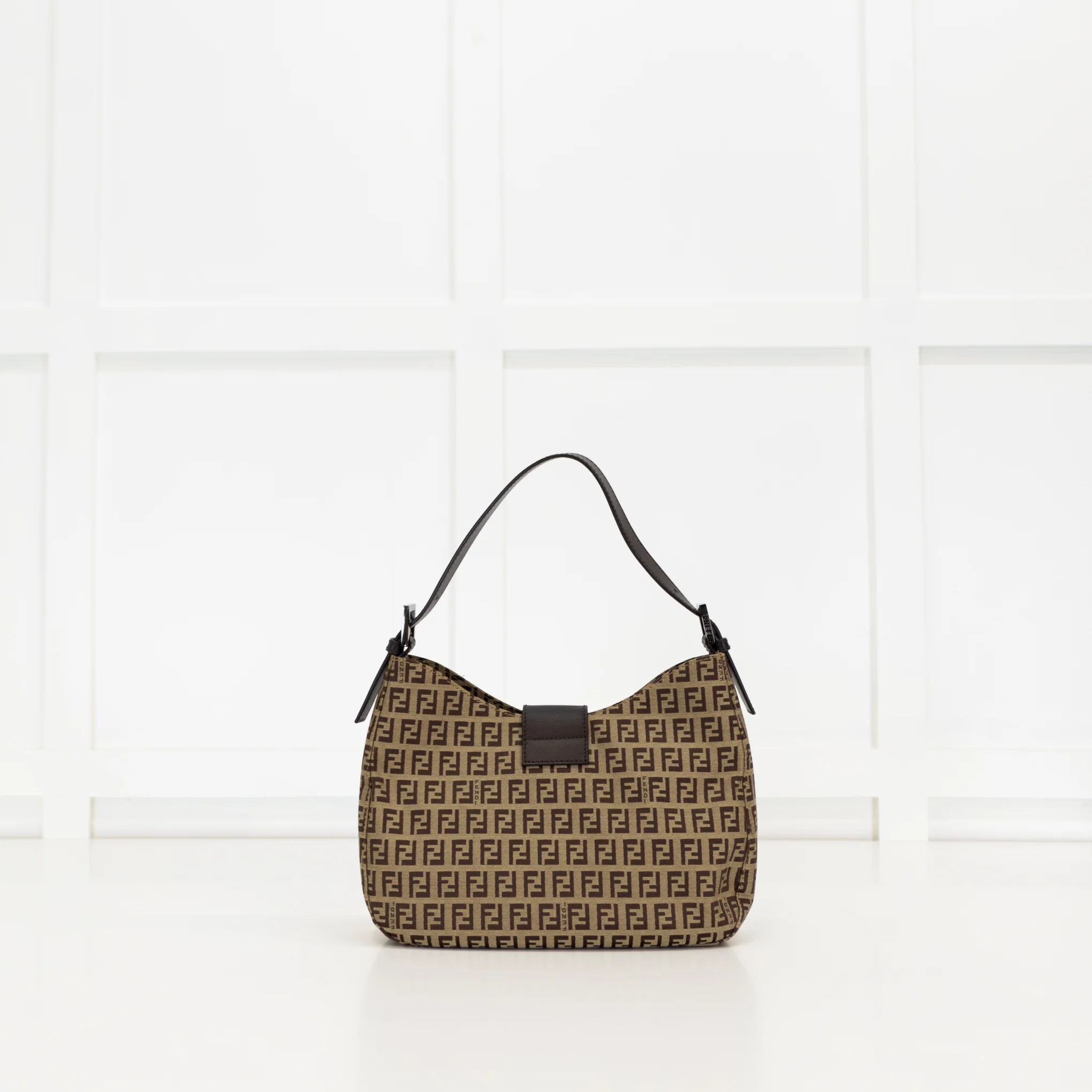 Fendi Zucchino Vintage Shoulder Bag - Image 6