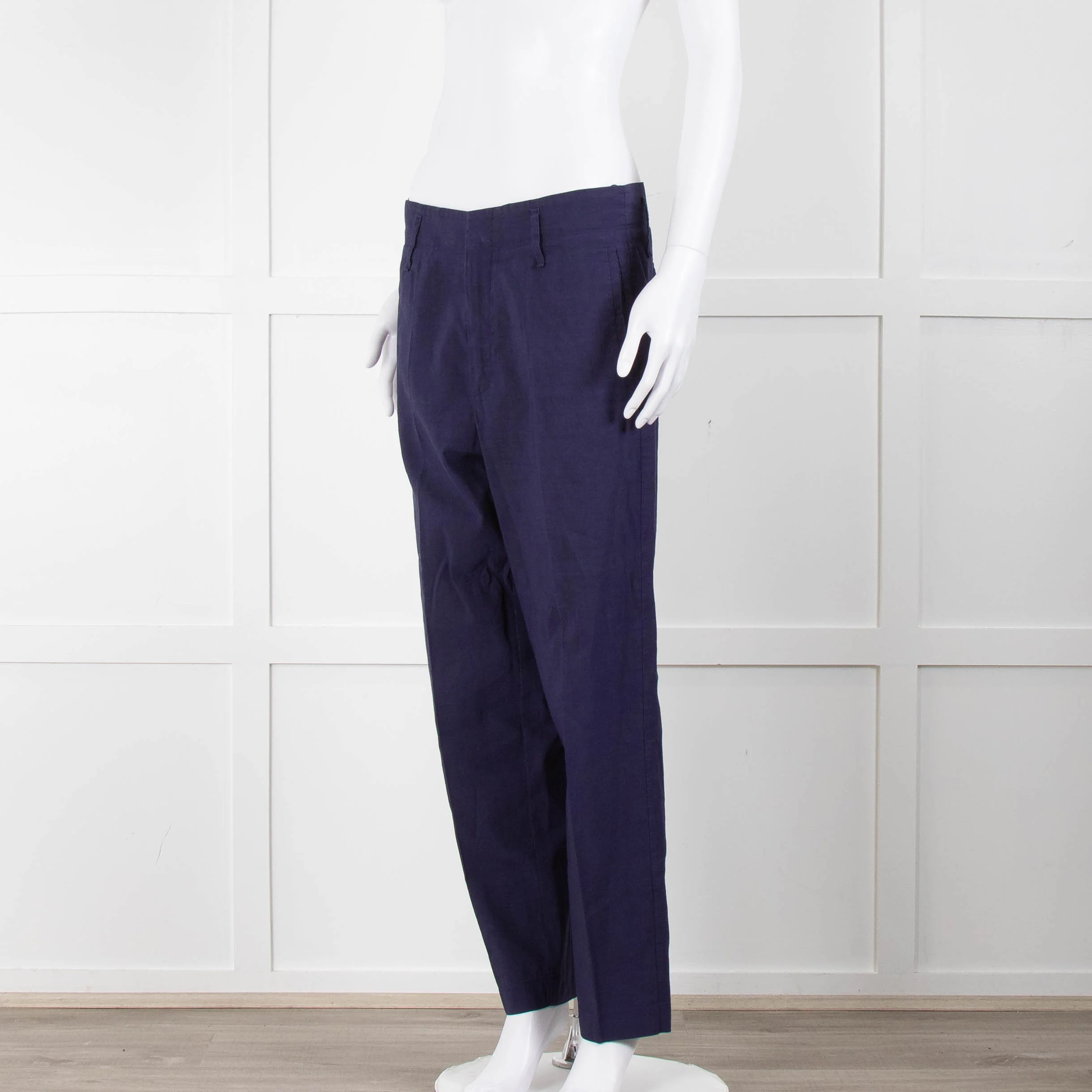 Forte Forte Blue Cotton and Linen Mix Suit - Image 10