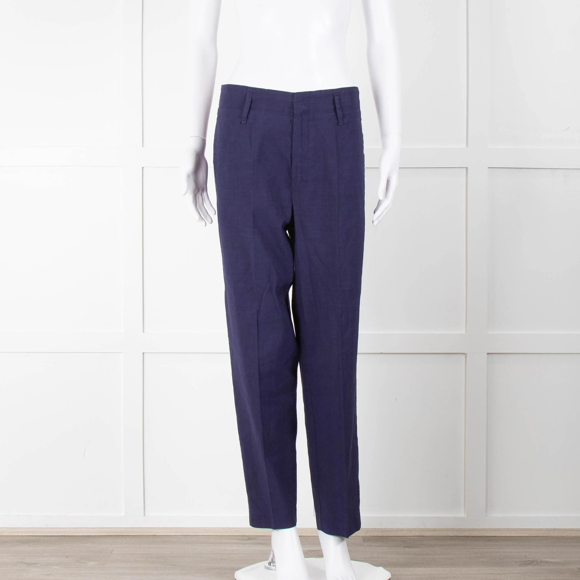 Forte Forte Blue Cotton and Linen Mix Suit - Image 3