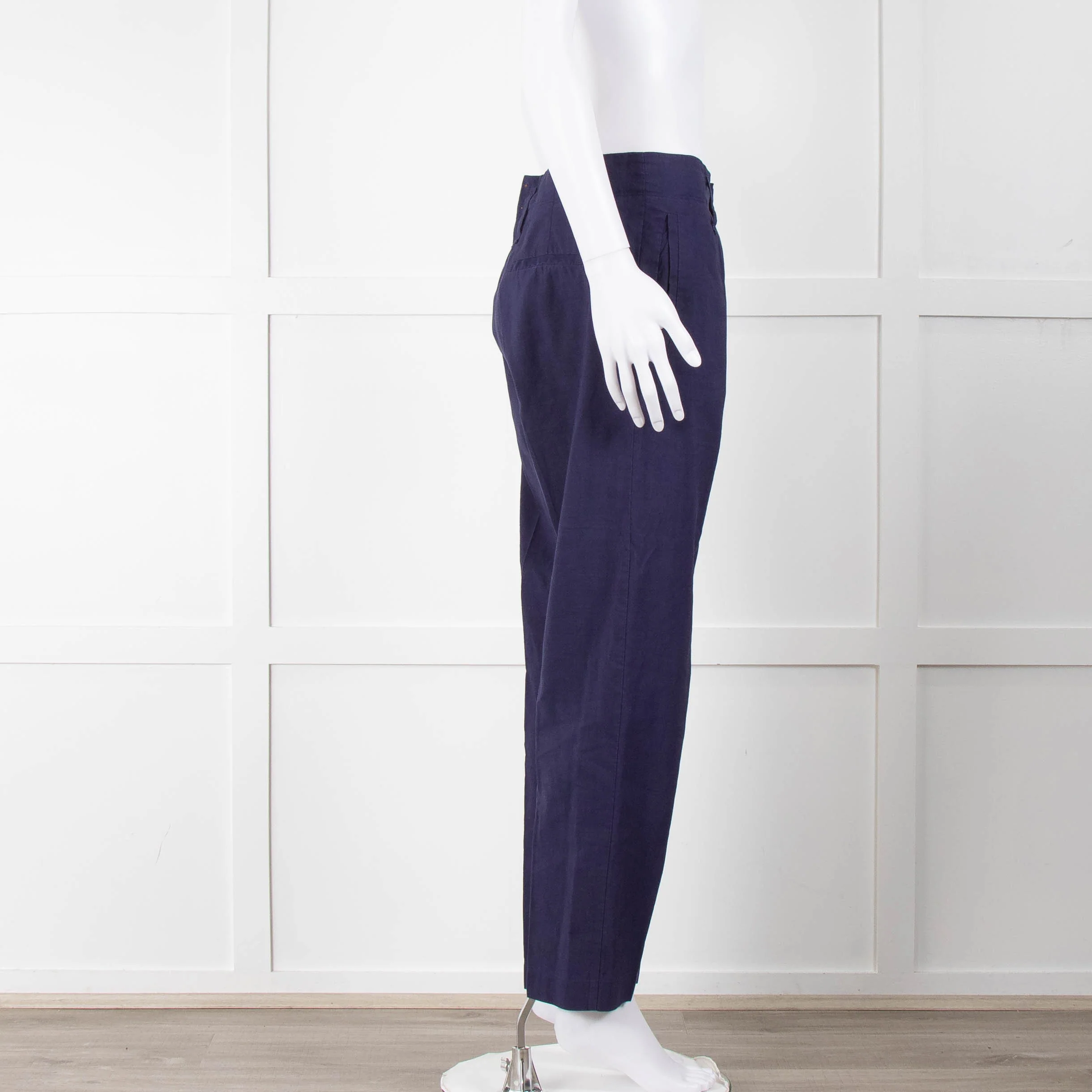 Forte Forte Blue Cotton and Linen Mix Suit - Image 5