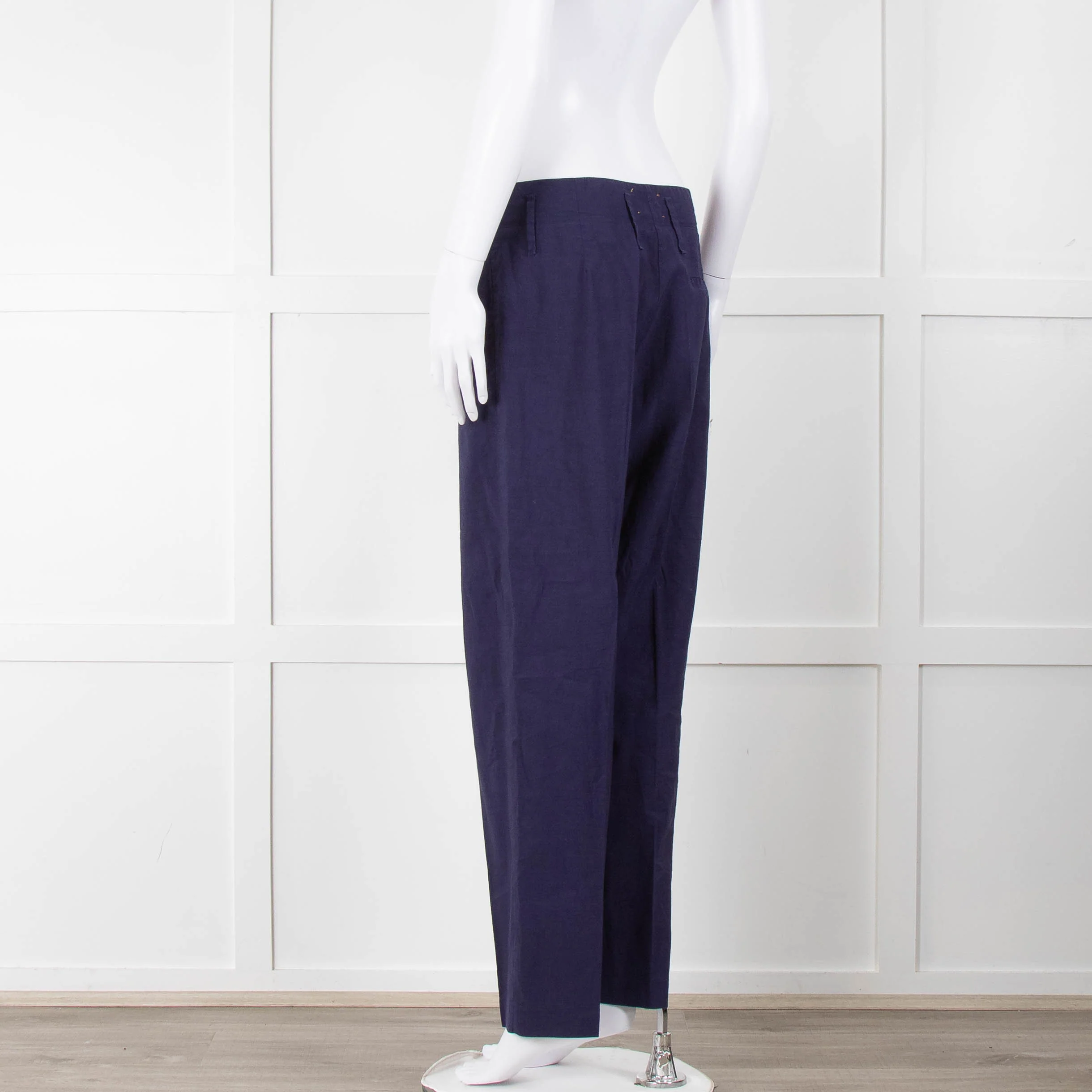 Forte Forte Blue Cotton and Linen Mix Suit - Image 8