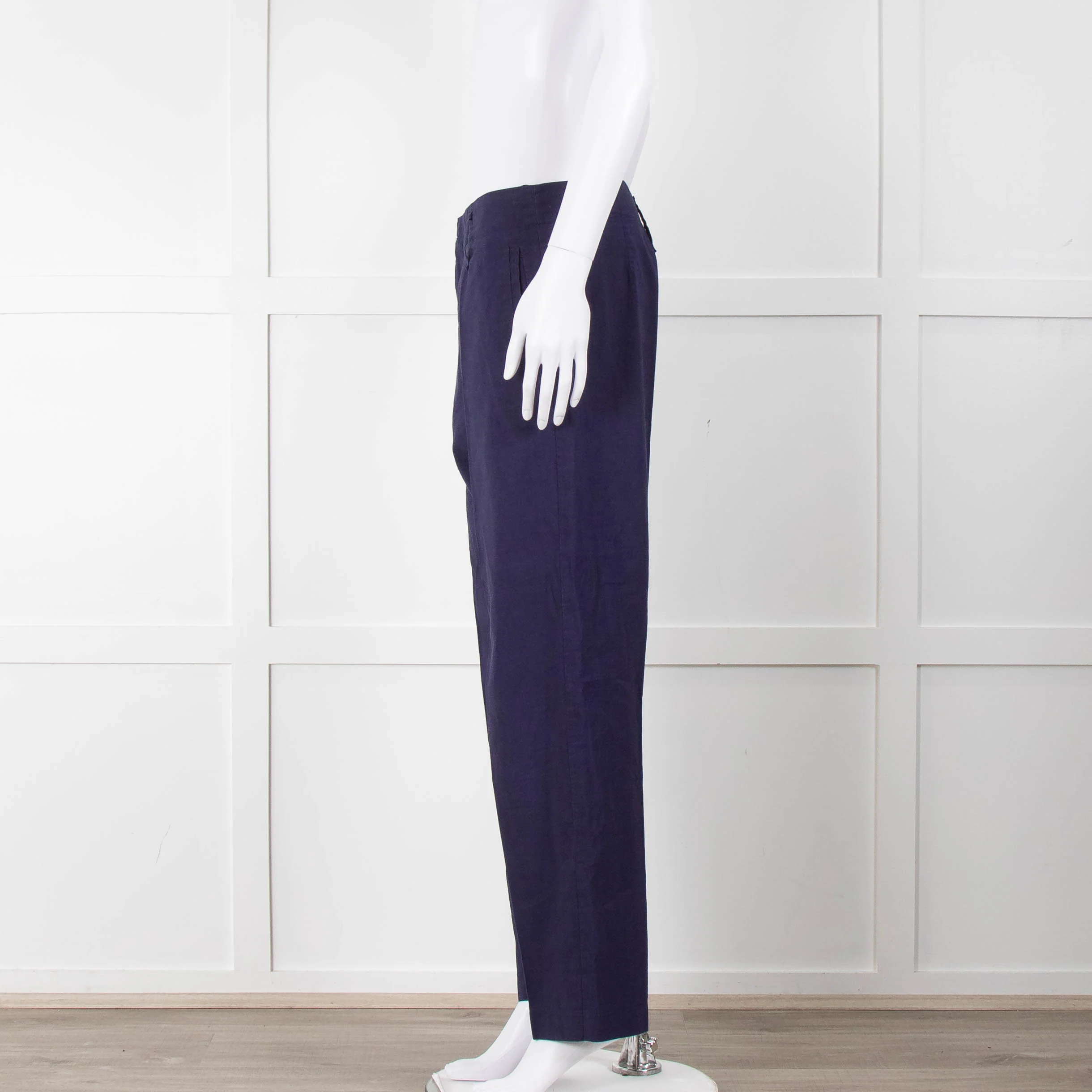Forte Forte Blue Cotton and Linen Mix Suit - Image 9