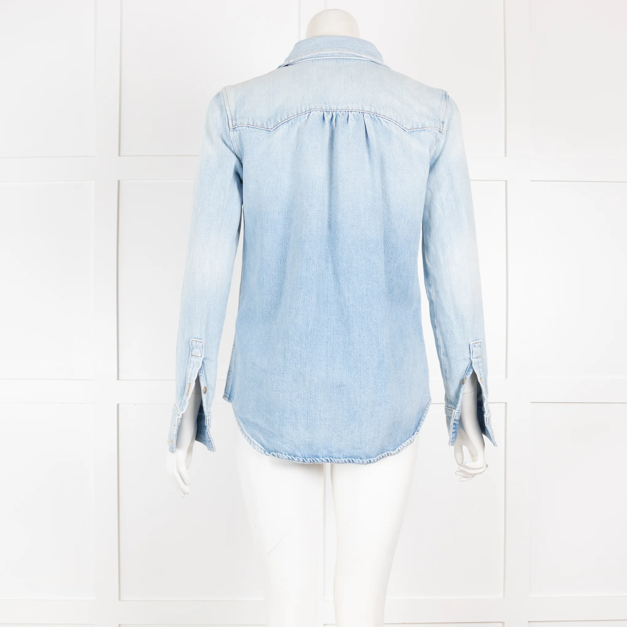 Frame Light Blue Denim Shirt - Image 3