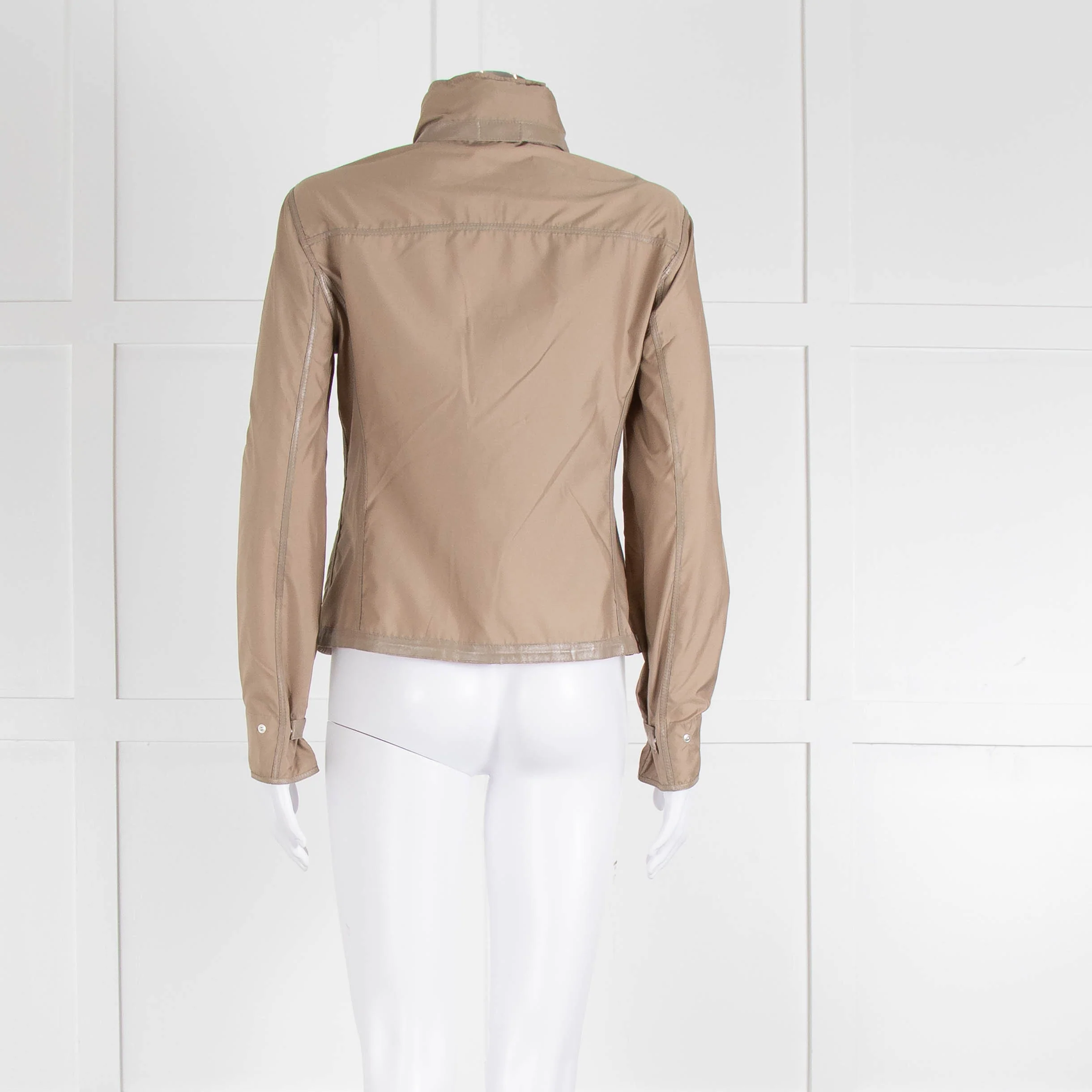 Fratelli Rosetti Beige Nylon Jacket - Image 5