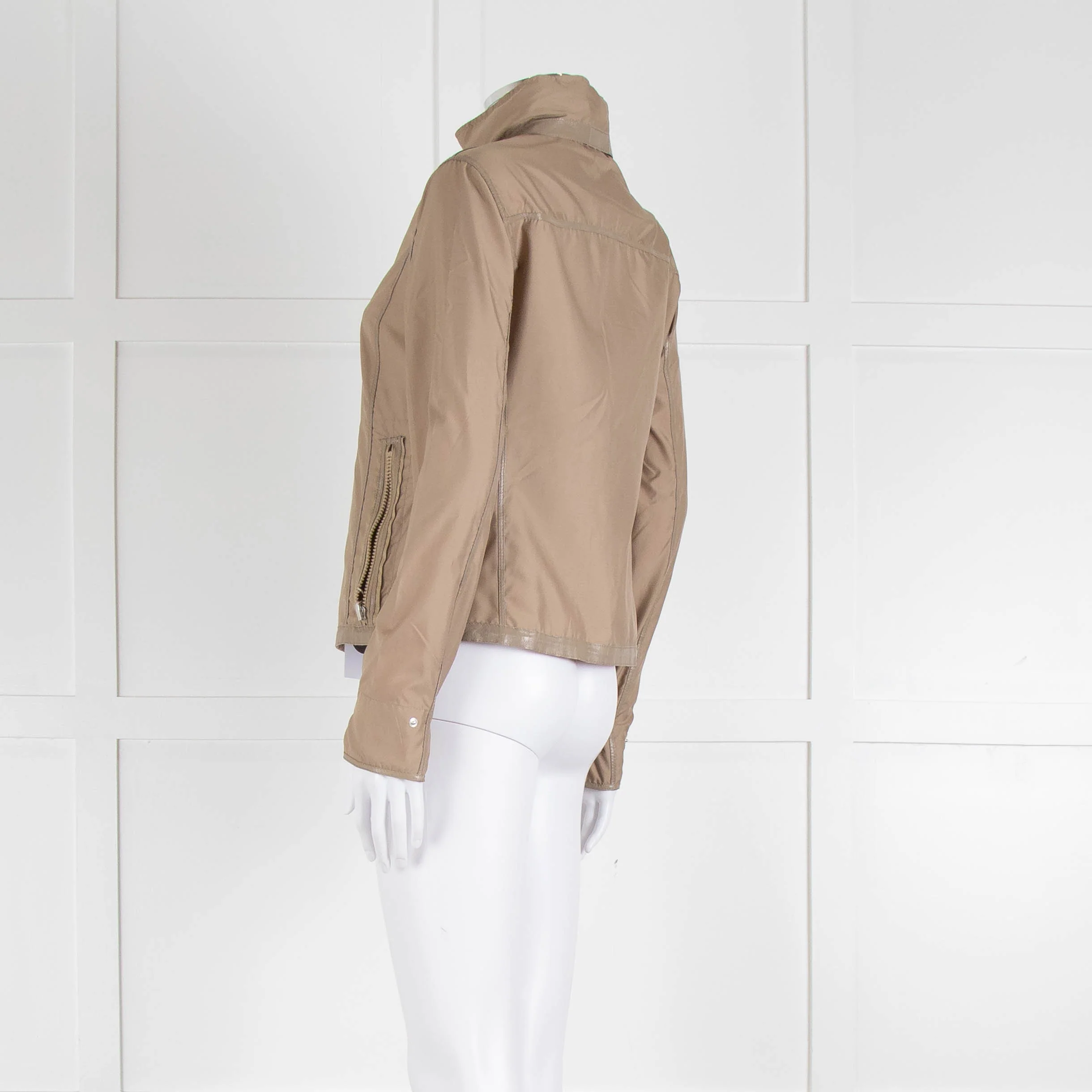 Fratelli Rosetti Beige Nylon Jacket - Image 6