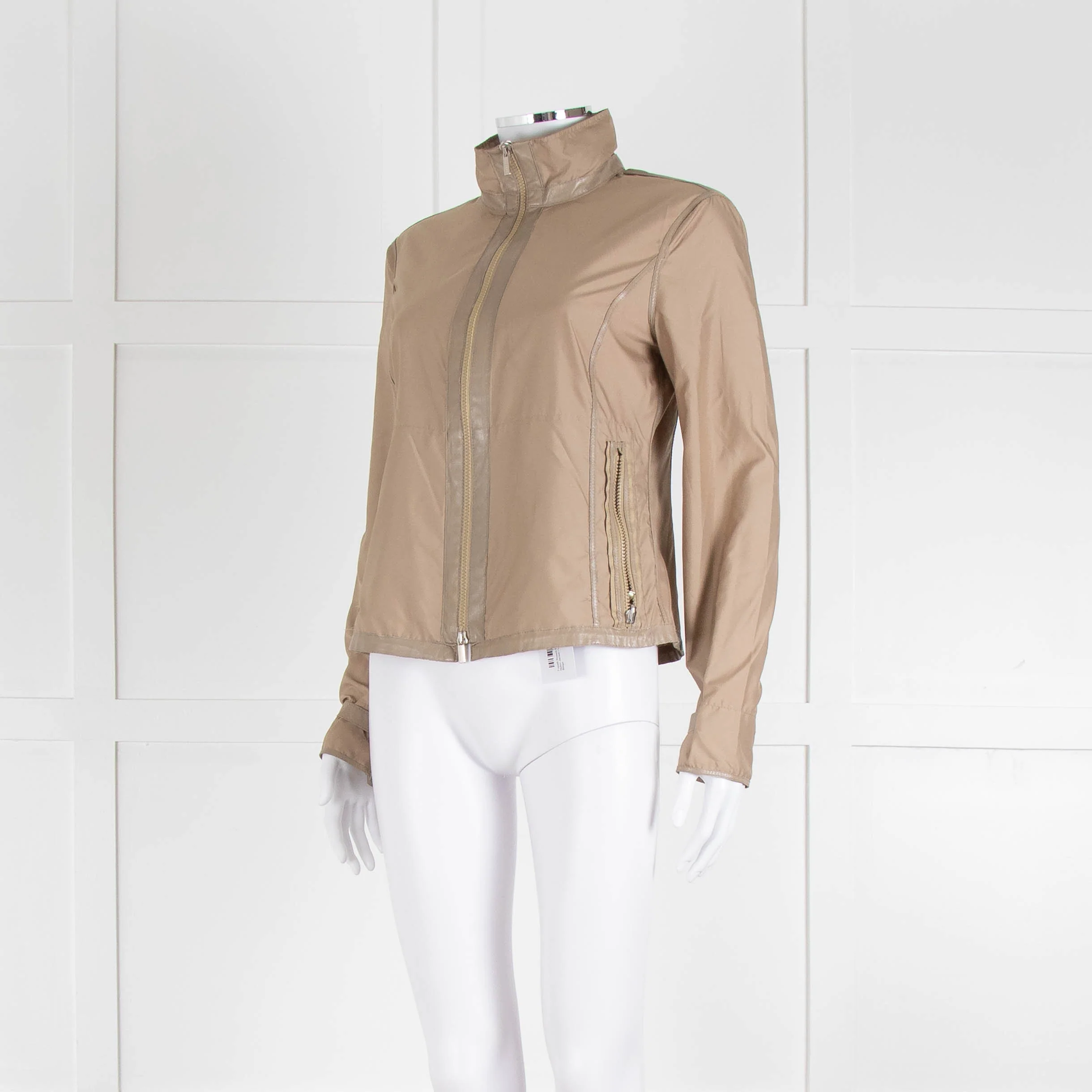 Fratelli Rosetti Beige Nylon Jacket - Image 8