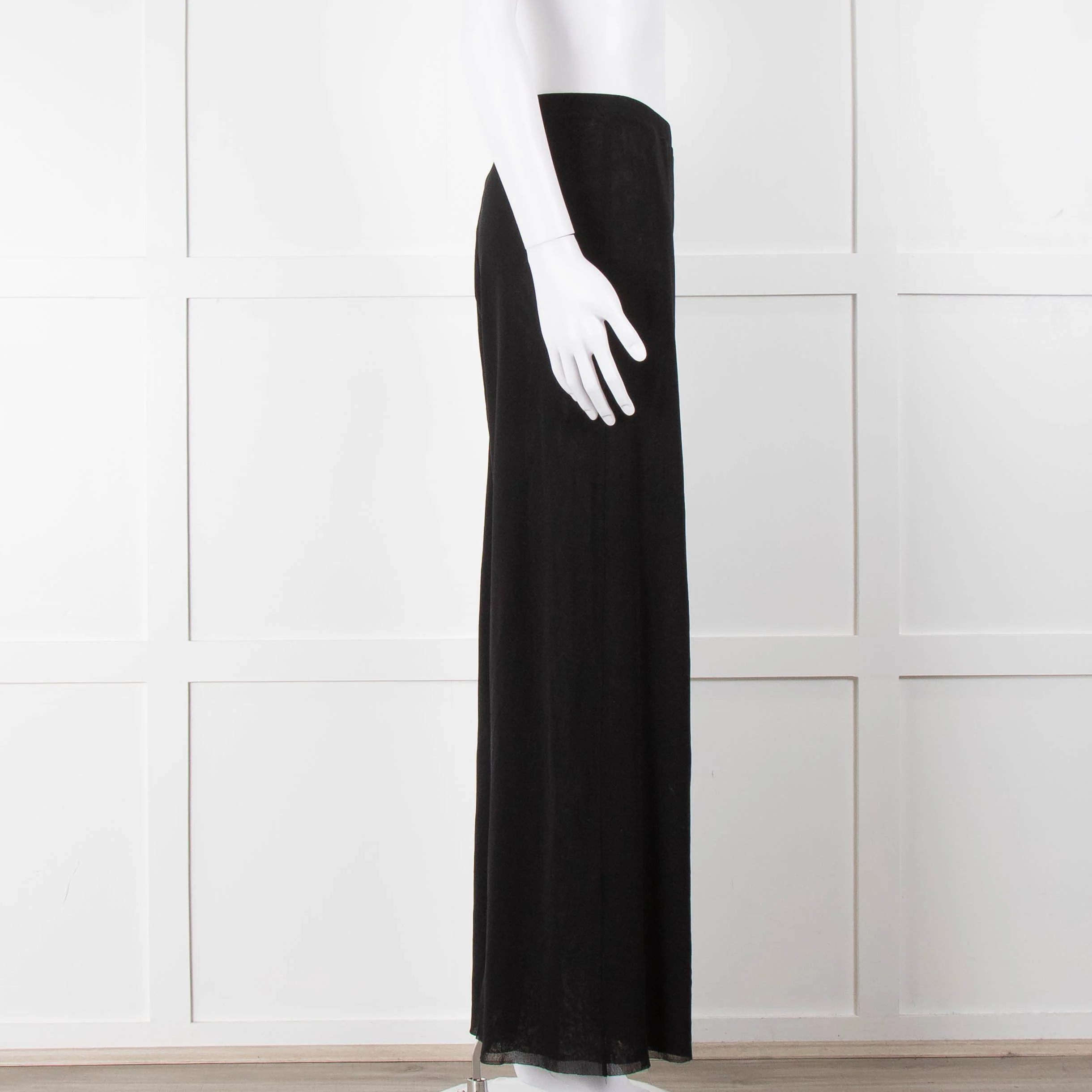 Fuzzi Black Net Trousers - Image 3