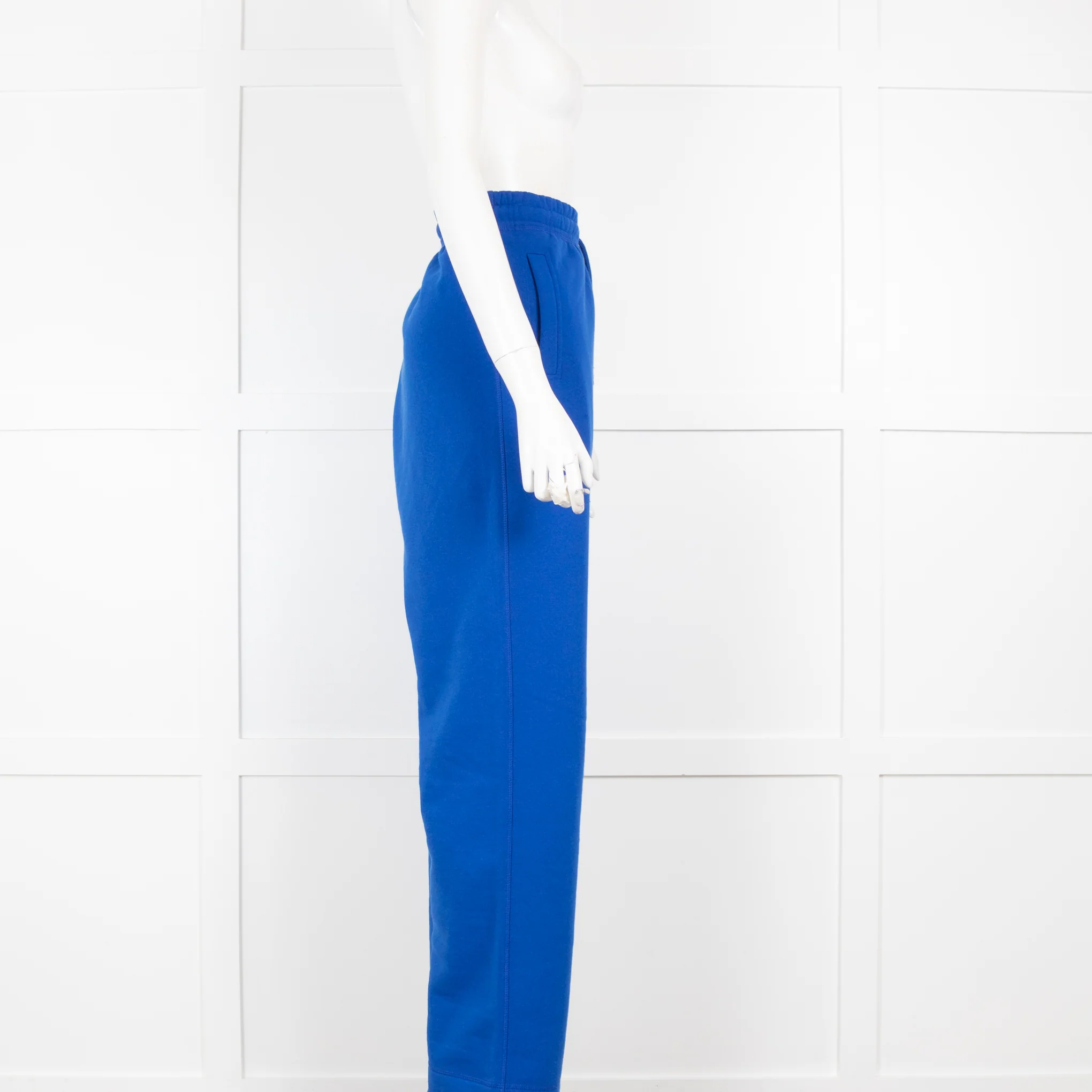 Ganni Blue Tracksuit Fleece Joggers - Image 2