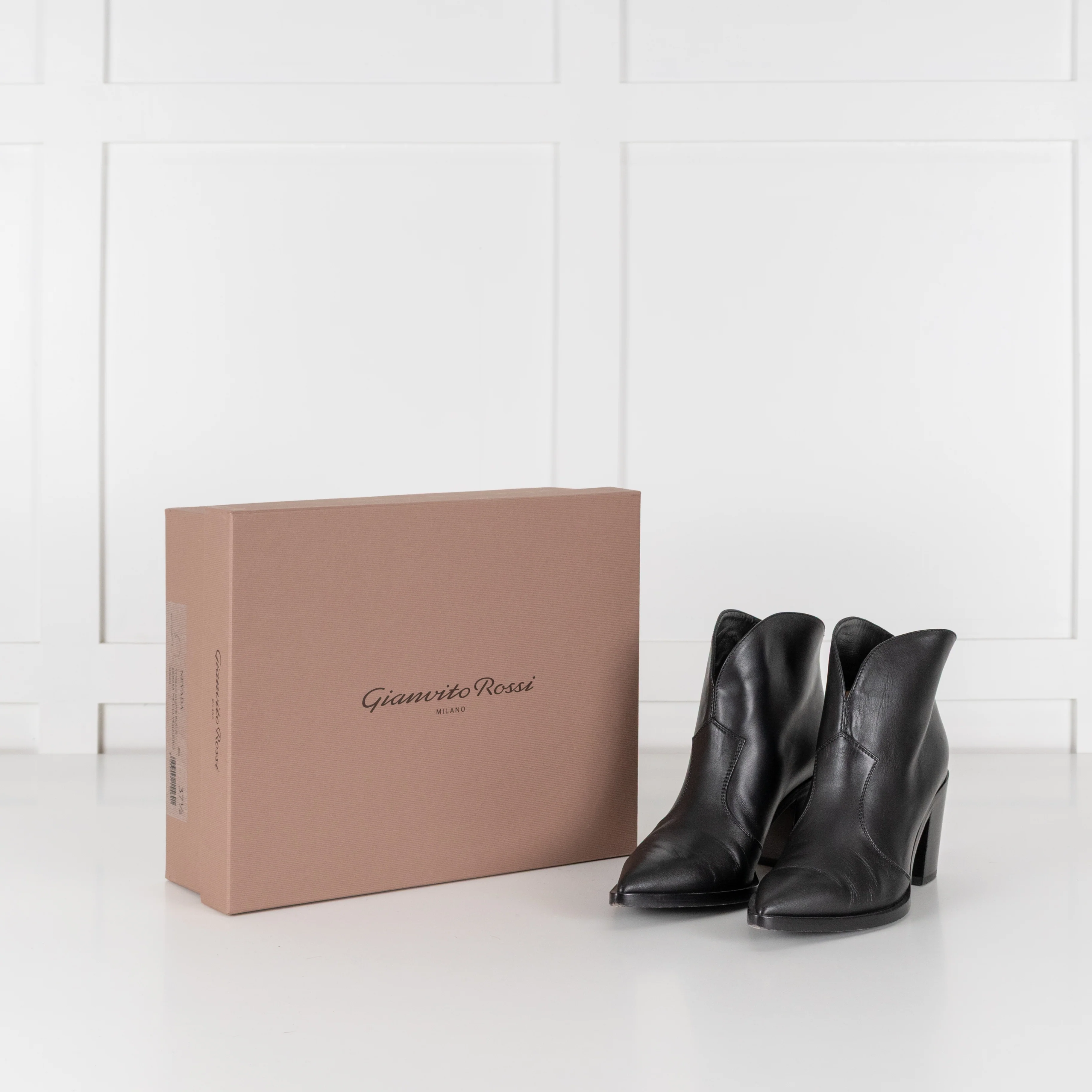 Gianvito Rossi Nevada Black Short Boots - Image 2