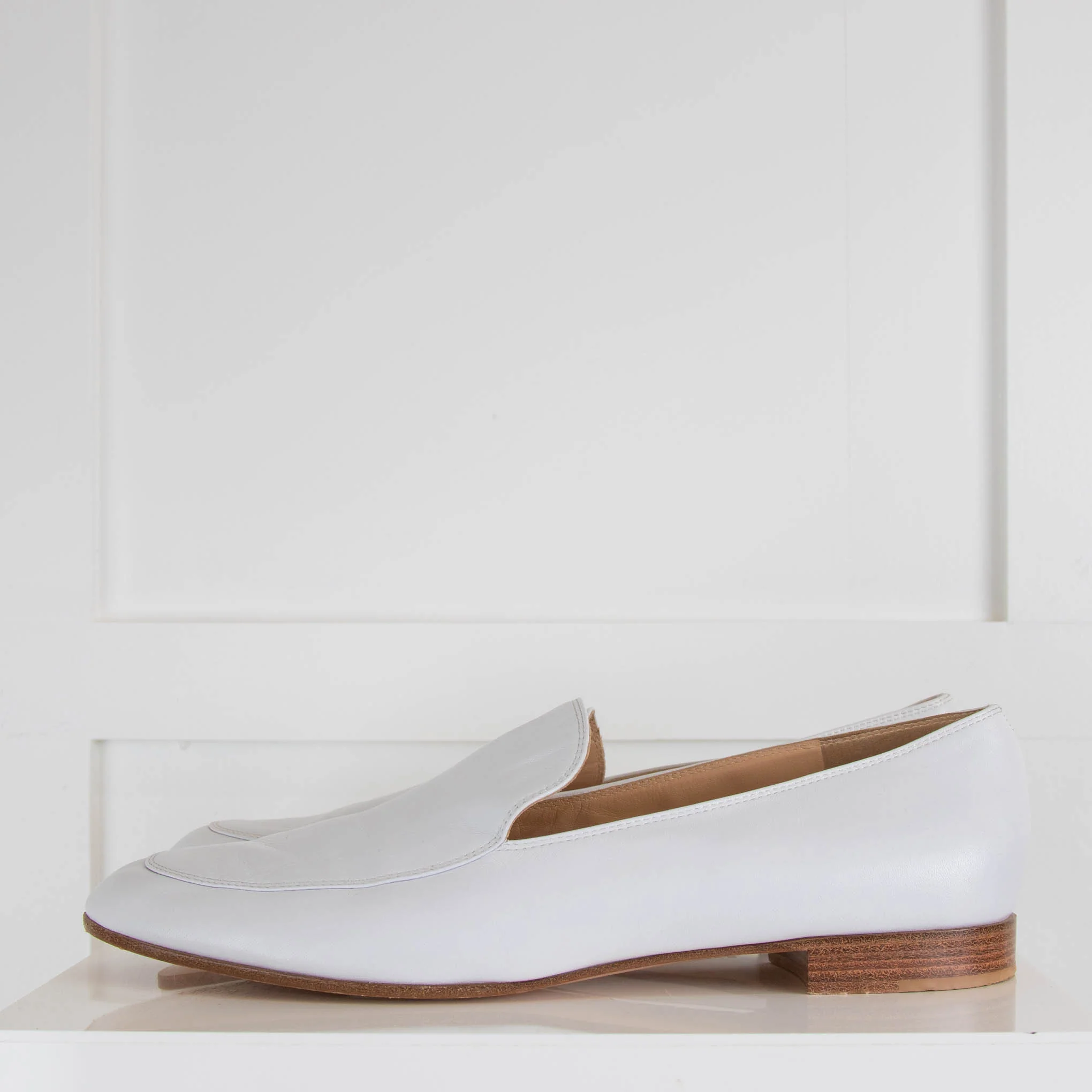 Gianvito Rossi White Loafer - Image 3