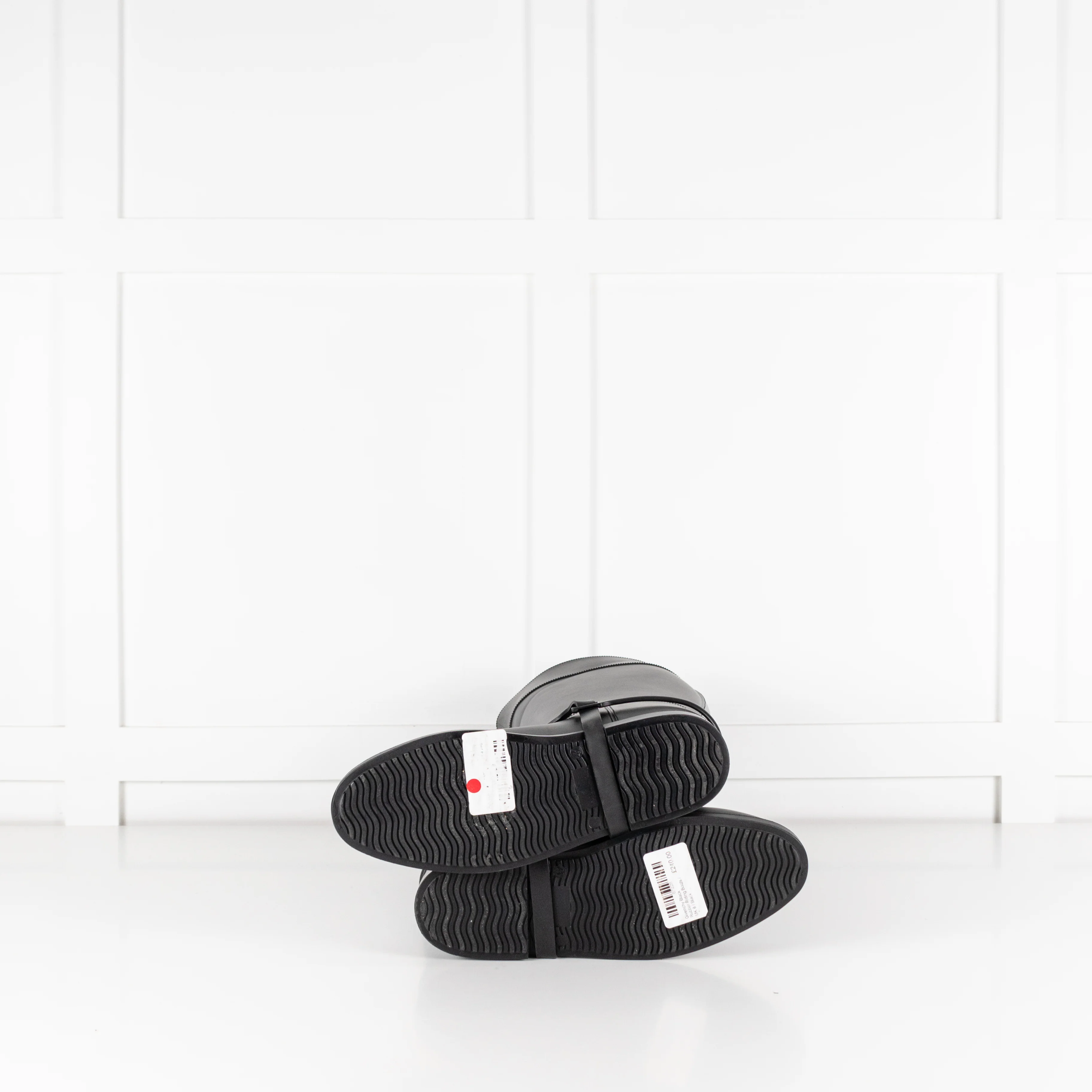 Givenchy Black Rubber Riding Boots - Image 7