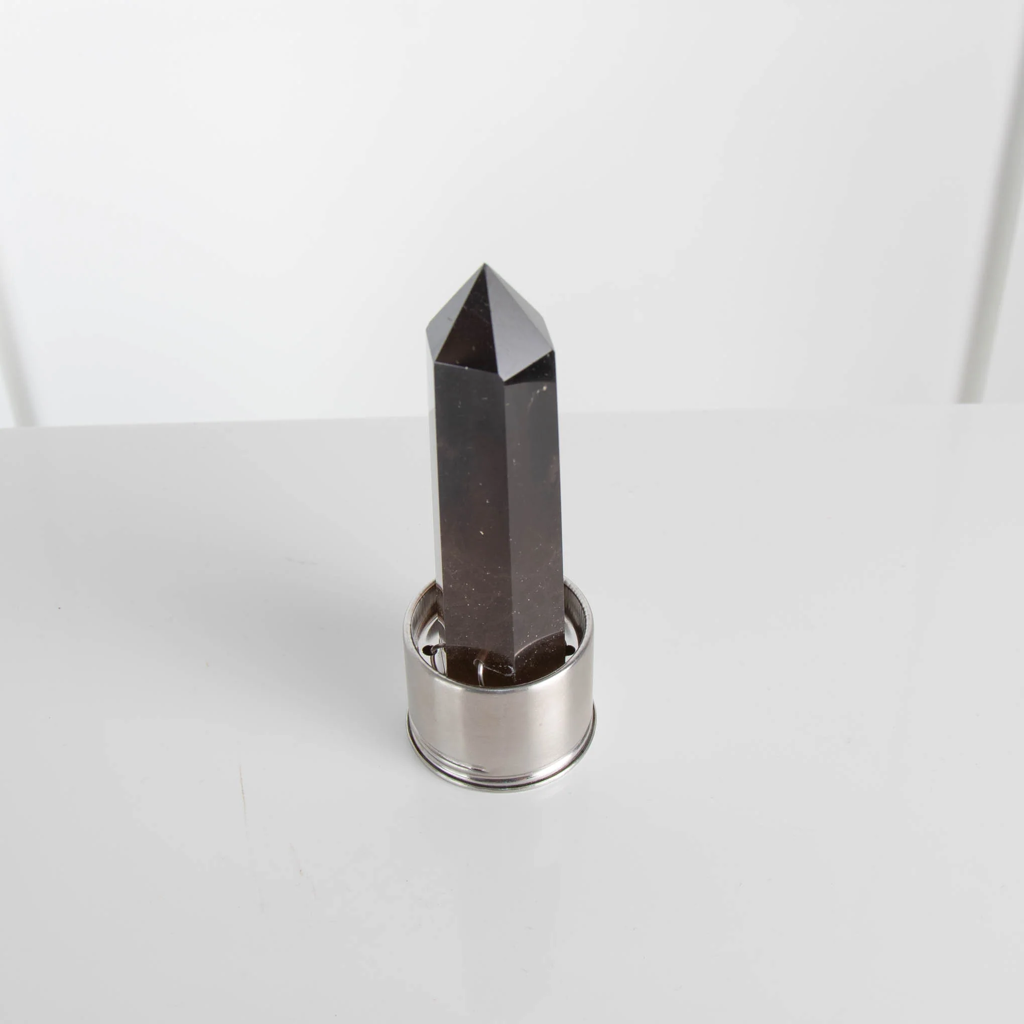 Glacce Crystal Elixir Water Bottle with Obsidian Crystal - Image 2