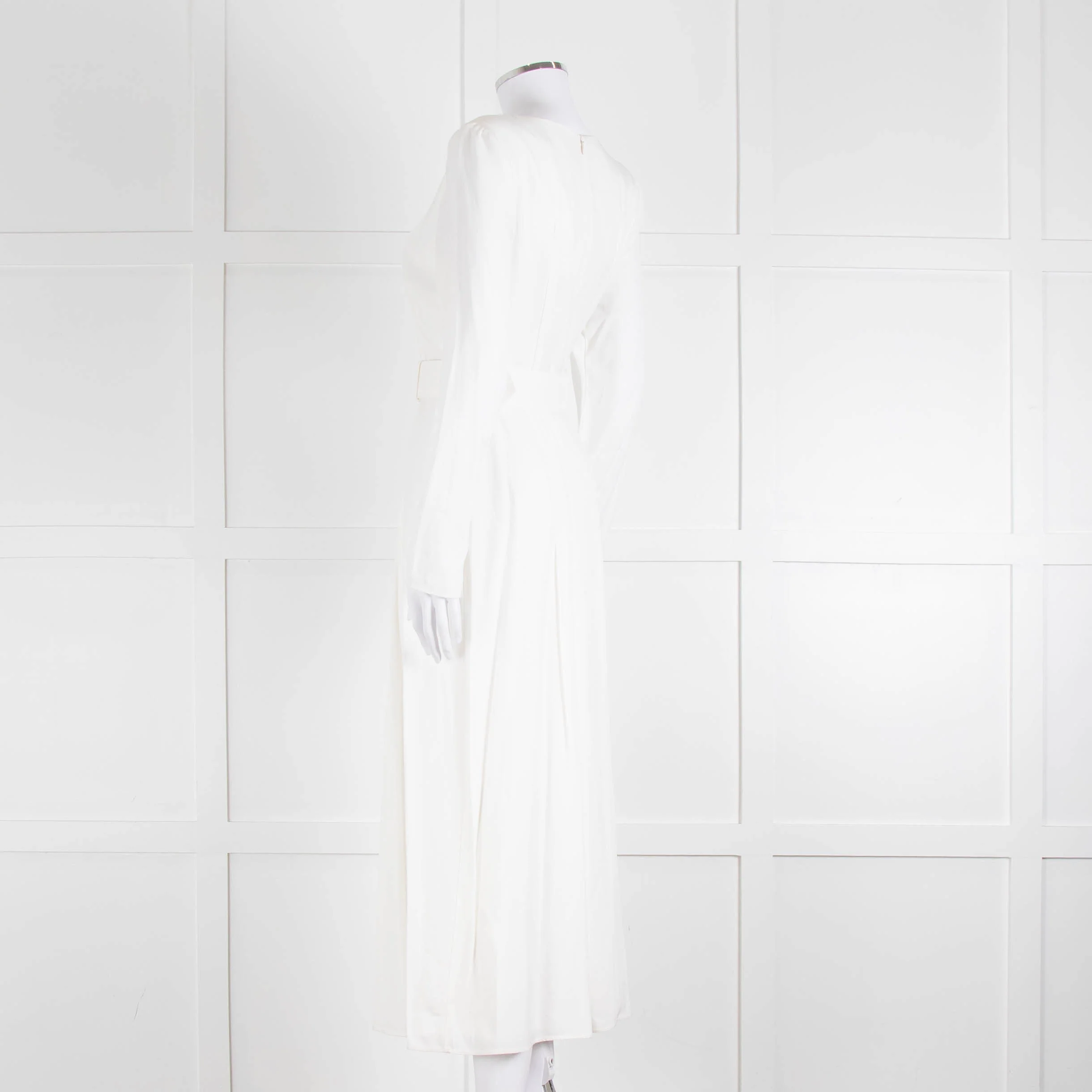 Goat Josephine Cream Belted Midi Dress - Image 6