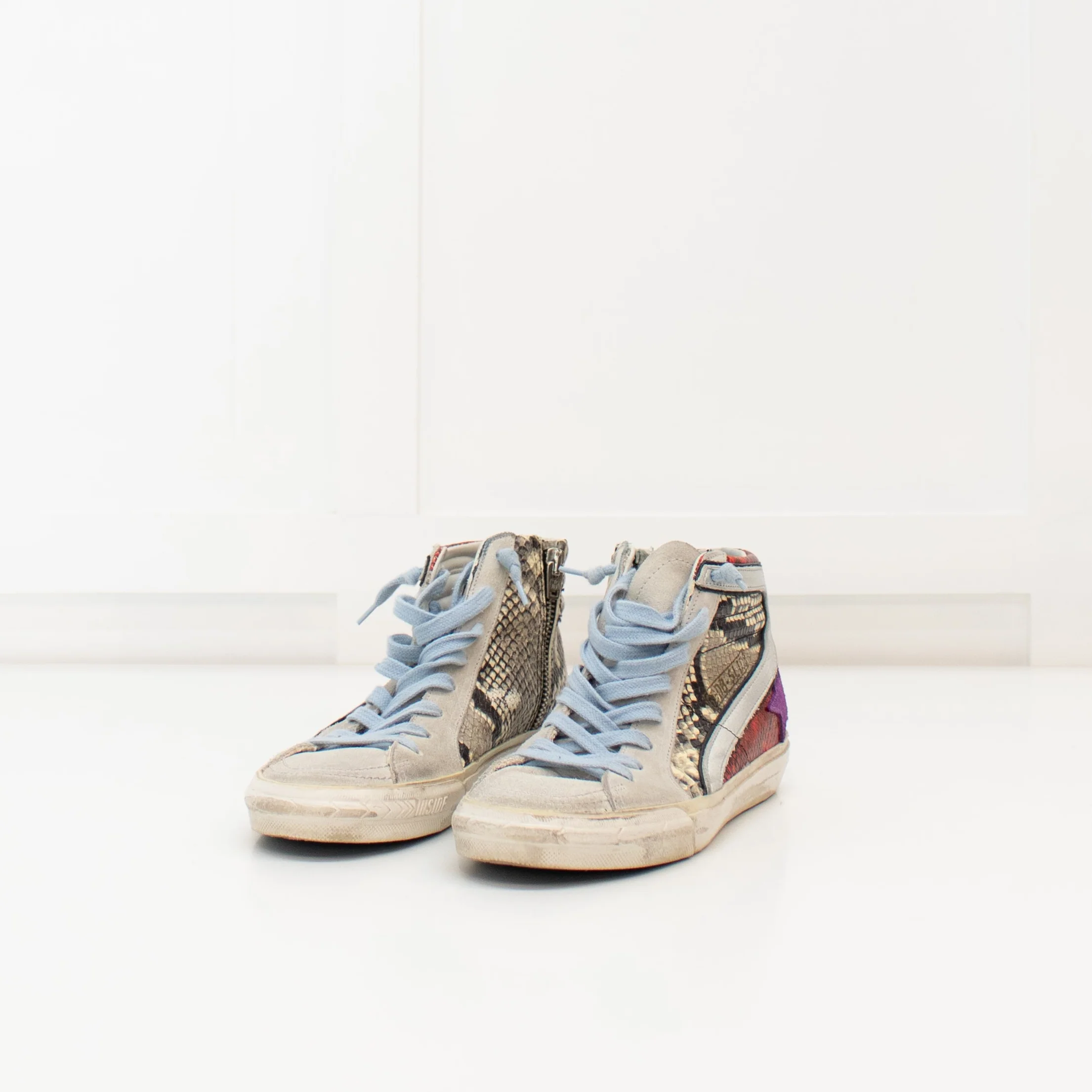 Golden Goose Animal Print High Top