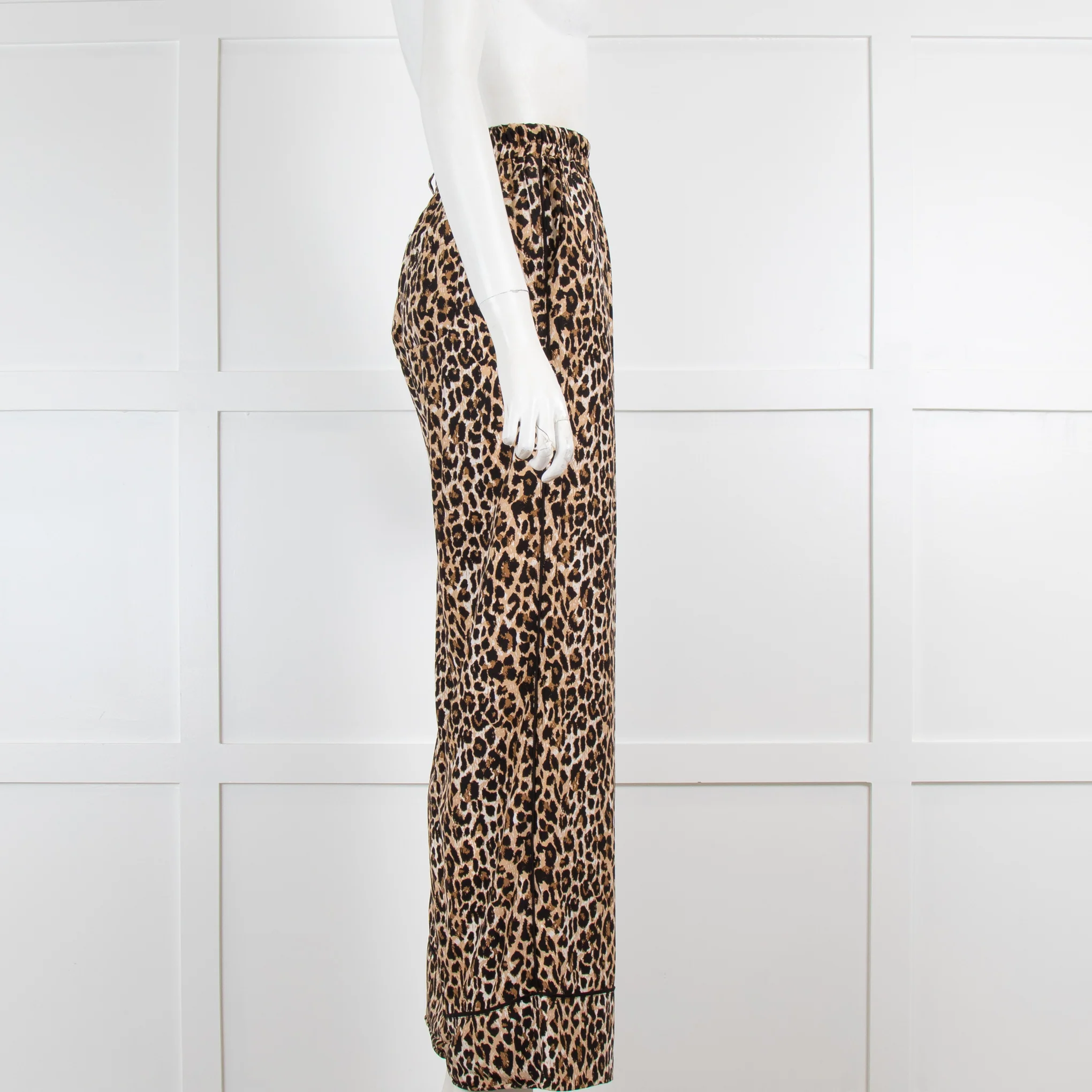 Goldhawk Leopard Print Trousers - Image 2