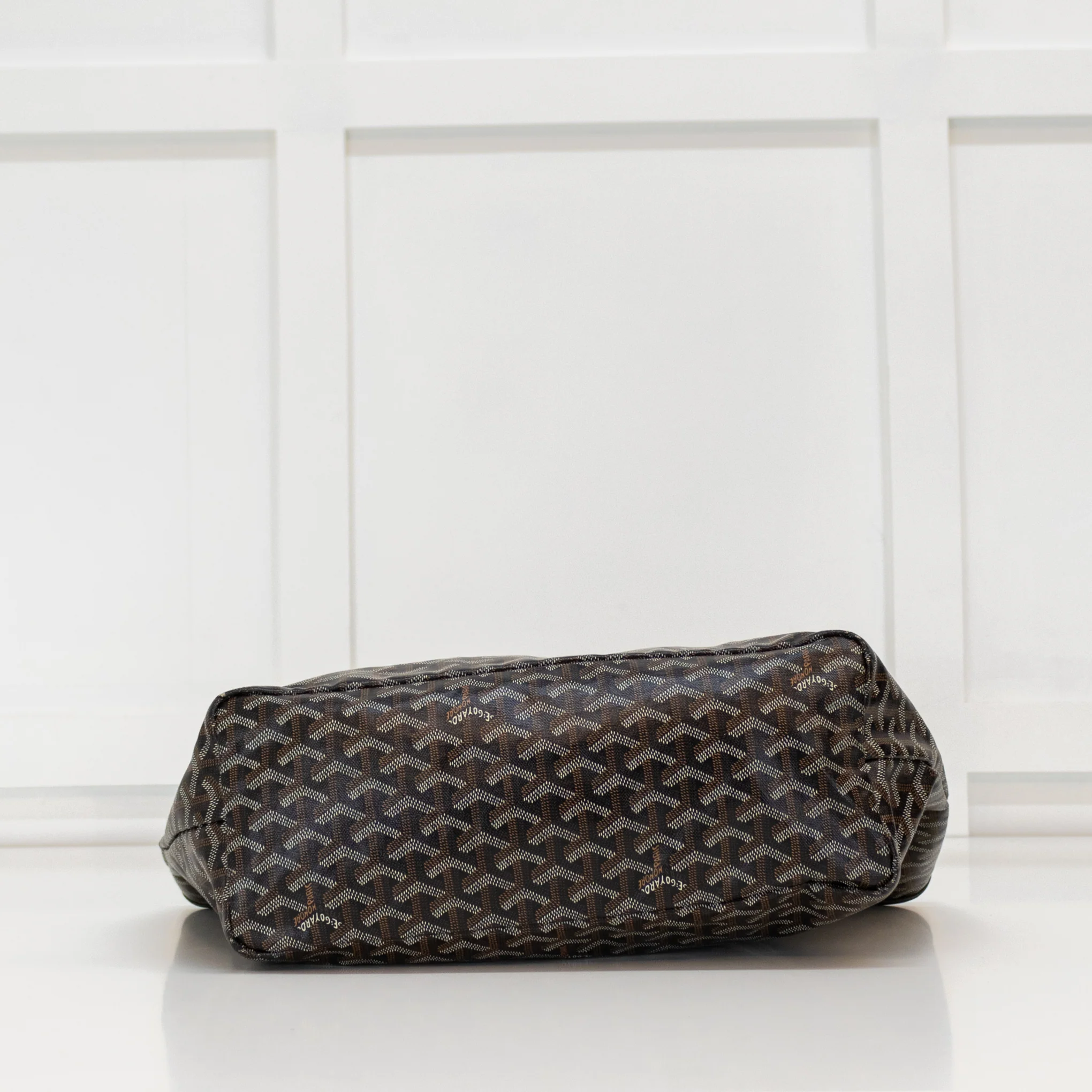 Goyard Black and Brown St Louis PM Tote - Image 8